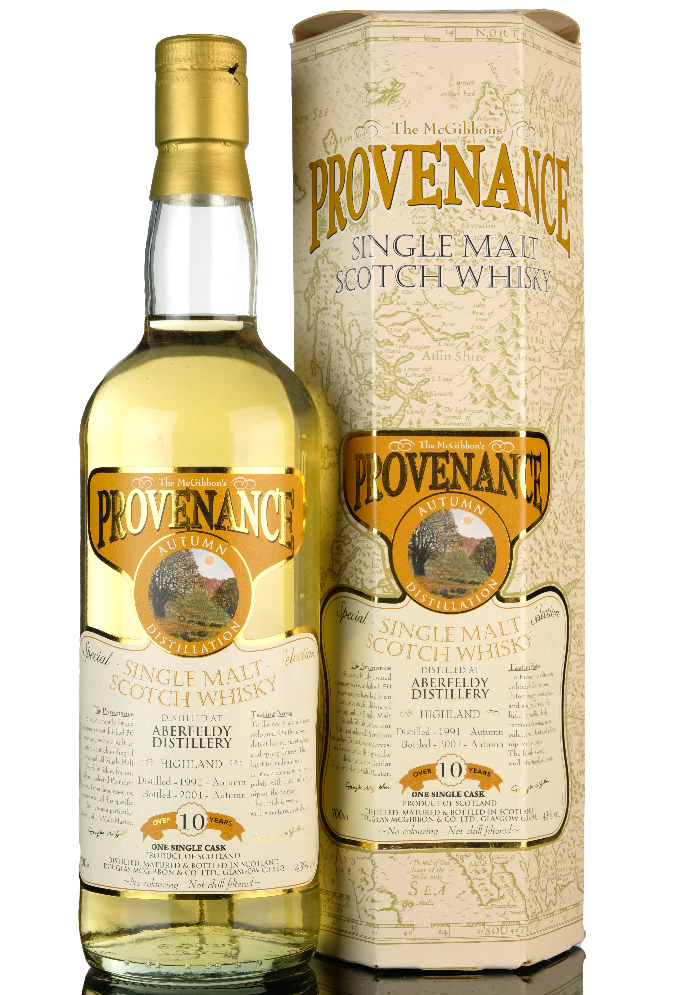 Aberfeldy 1991-2001 - 10 Year Old - Provenance