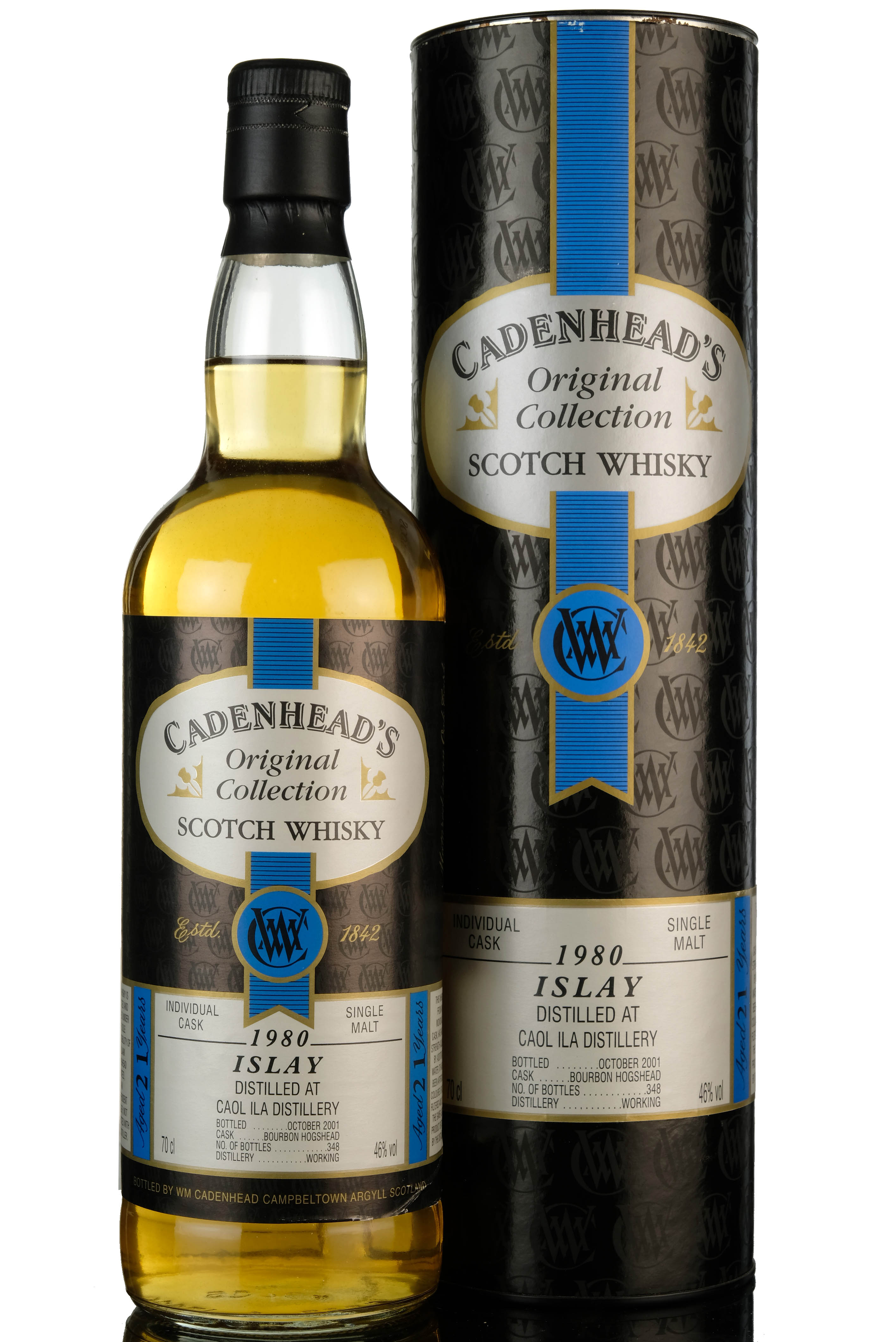 Caol Ila 1980-2001 - 21 Year Old - Cadenheads Original Collection
