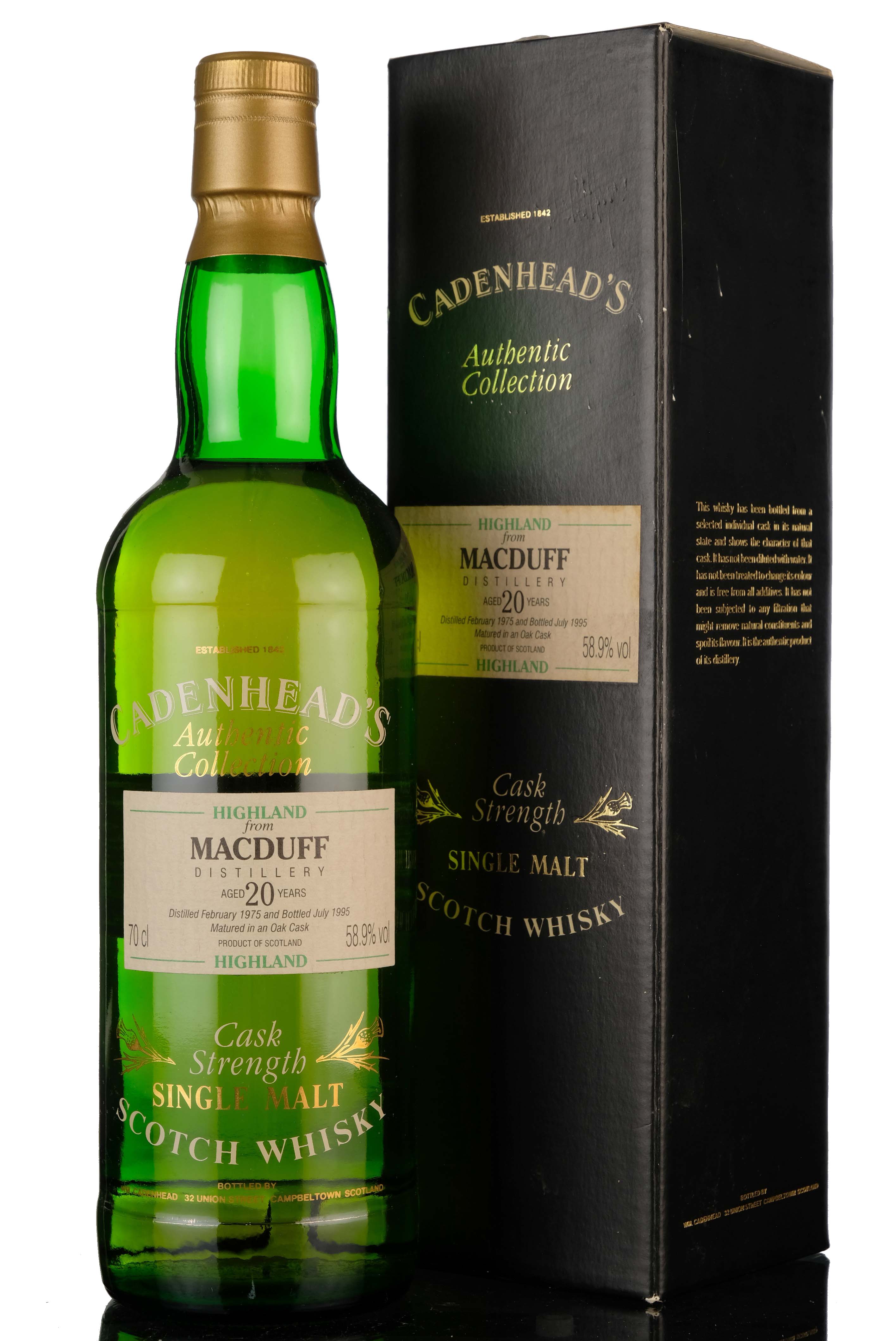 Macduff 1975-1995 - 20 Year Old - Cadenheads Authentic Collection