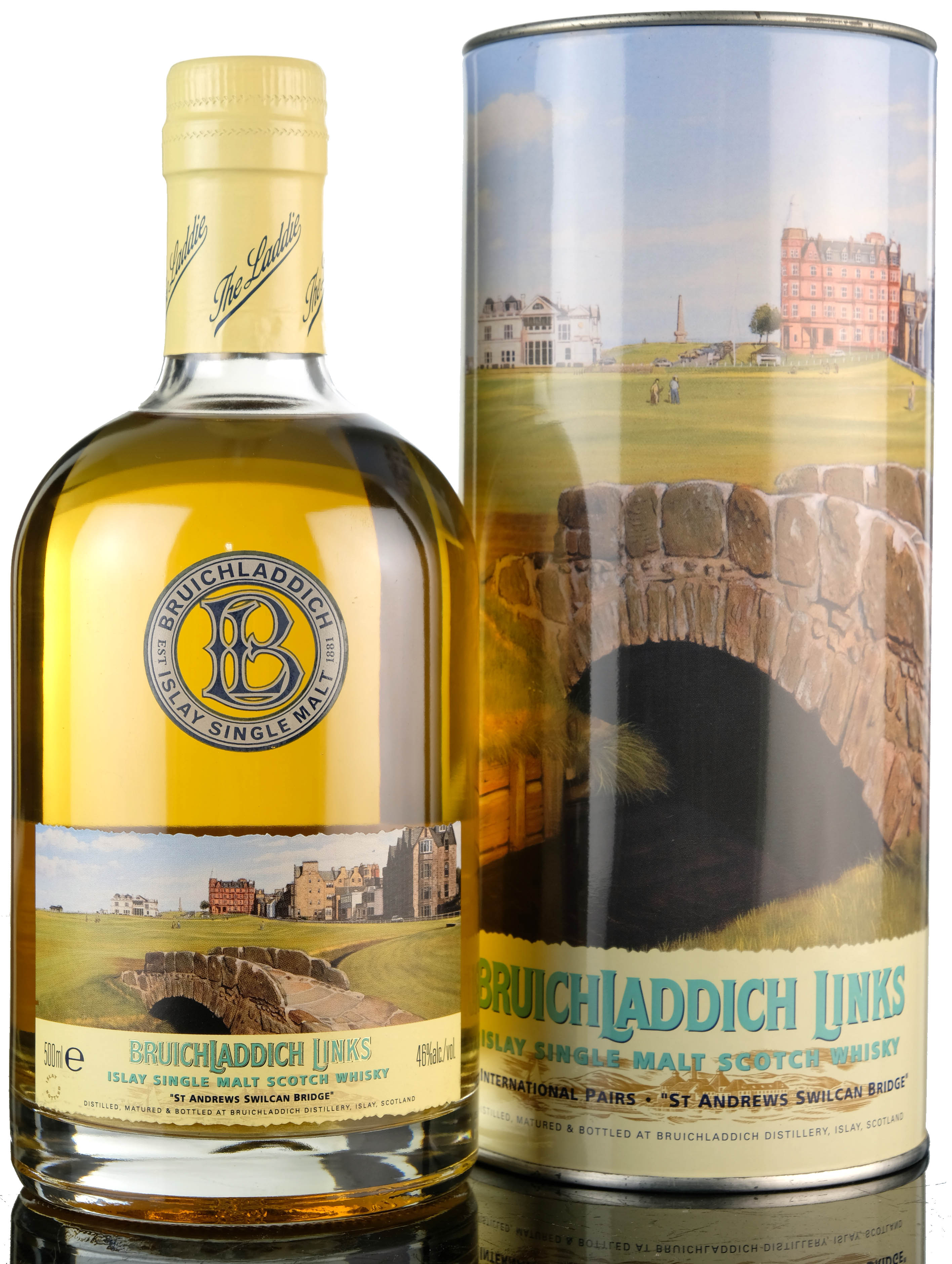 Bruichladdich Links - St. Andrews Swilcan Bridge - 50cl