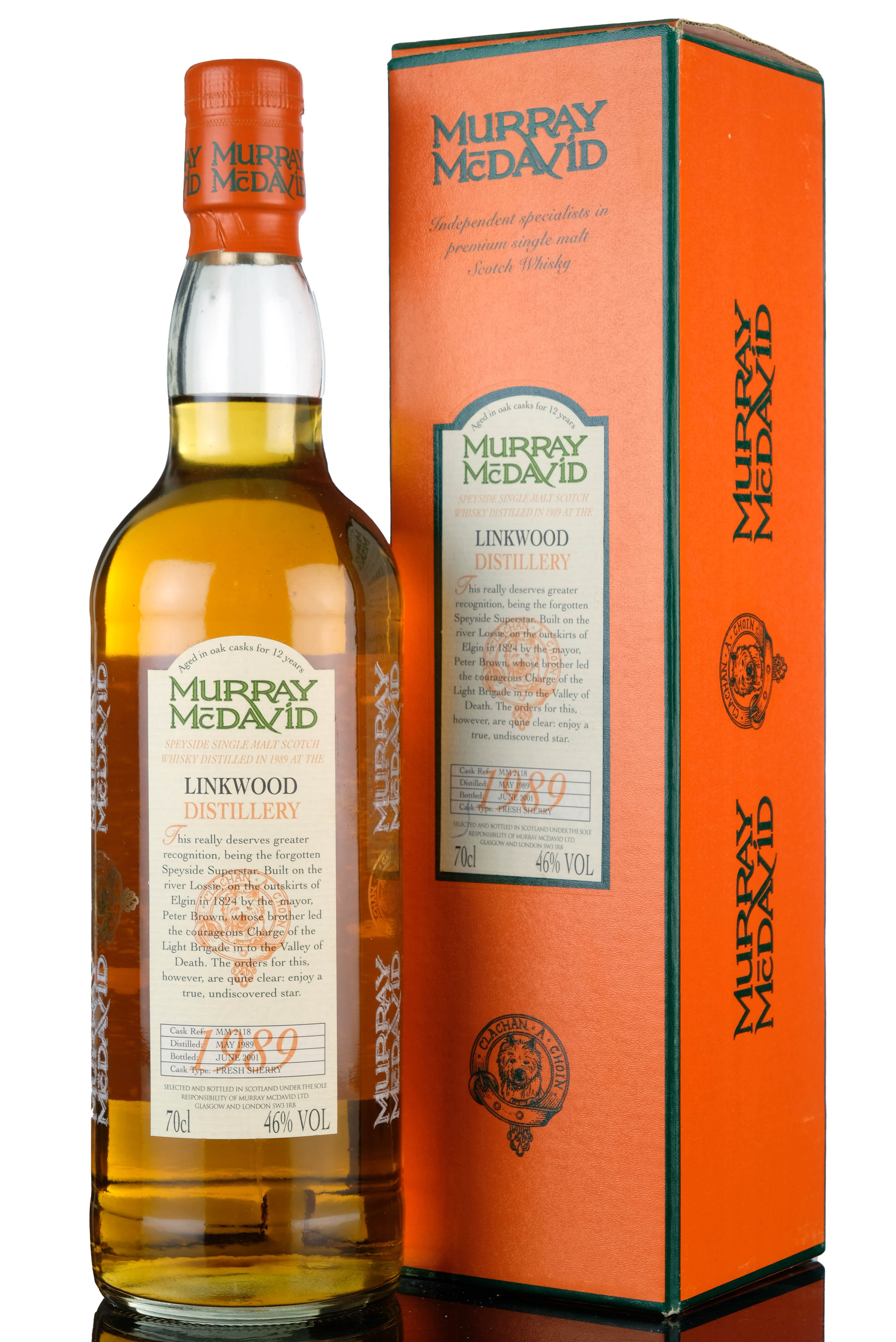 Linkwood 1989-2001 - 12 Year Old - Murray McDavid