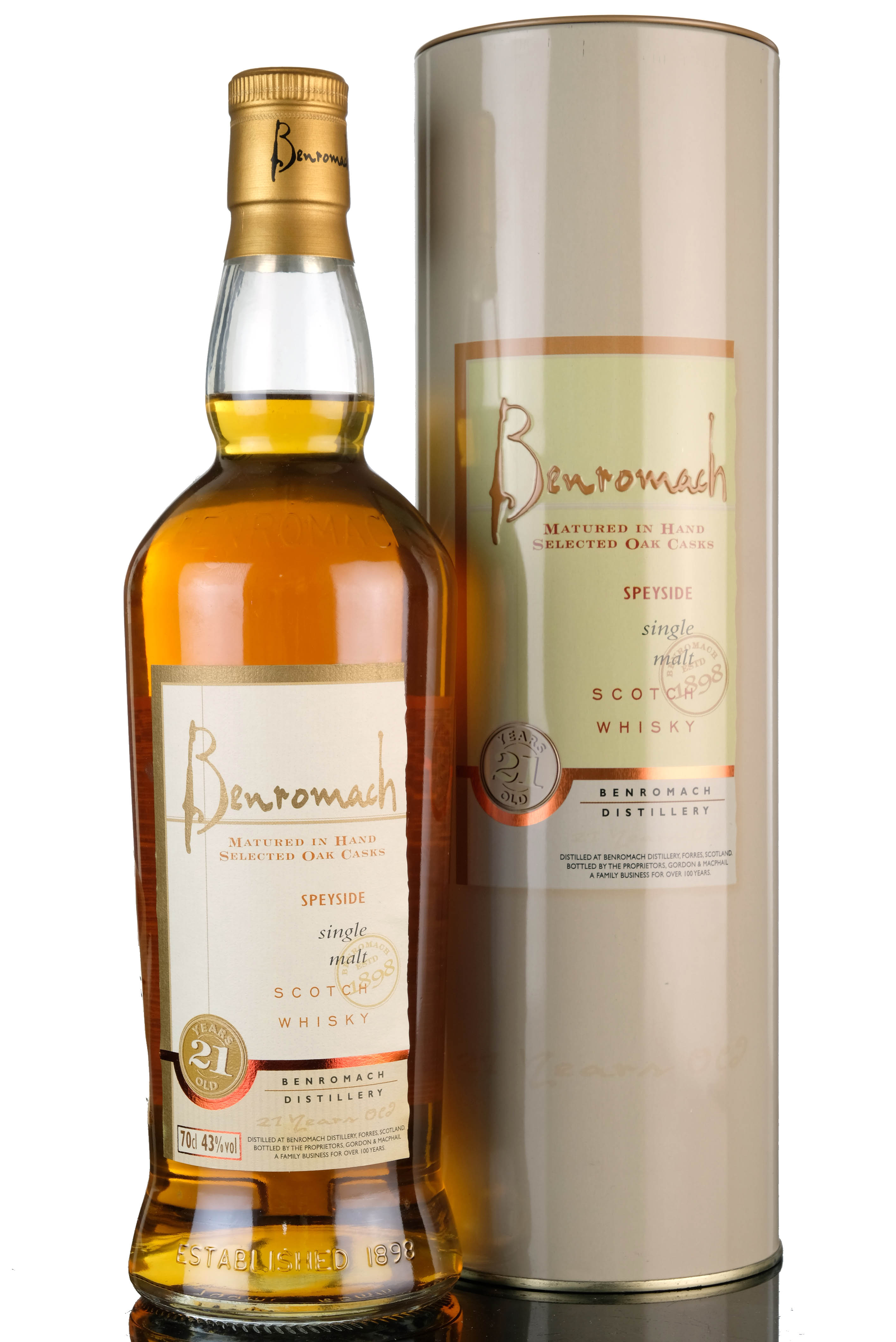 Benromach 21 Year Old