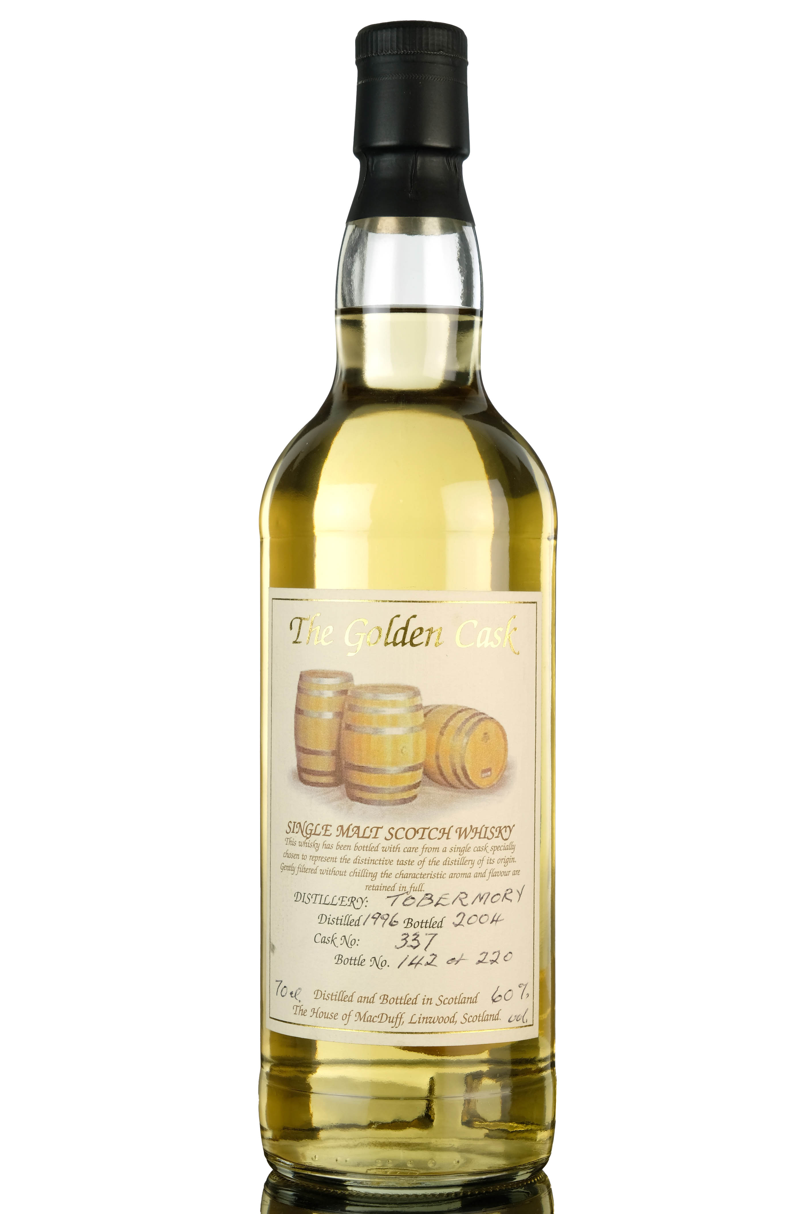 Tobermory 1996-2004 - The Golden Cask - Single Cask 337