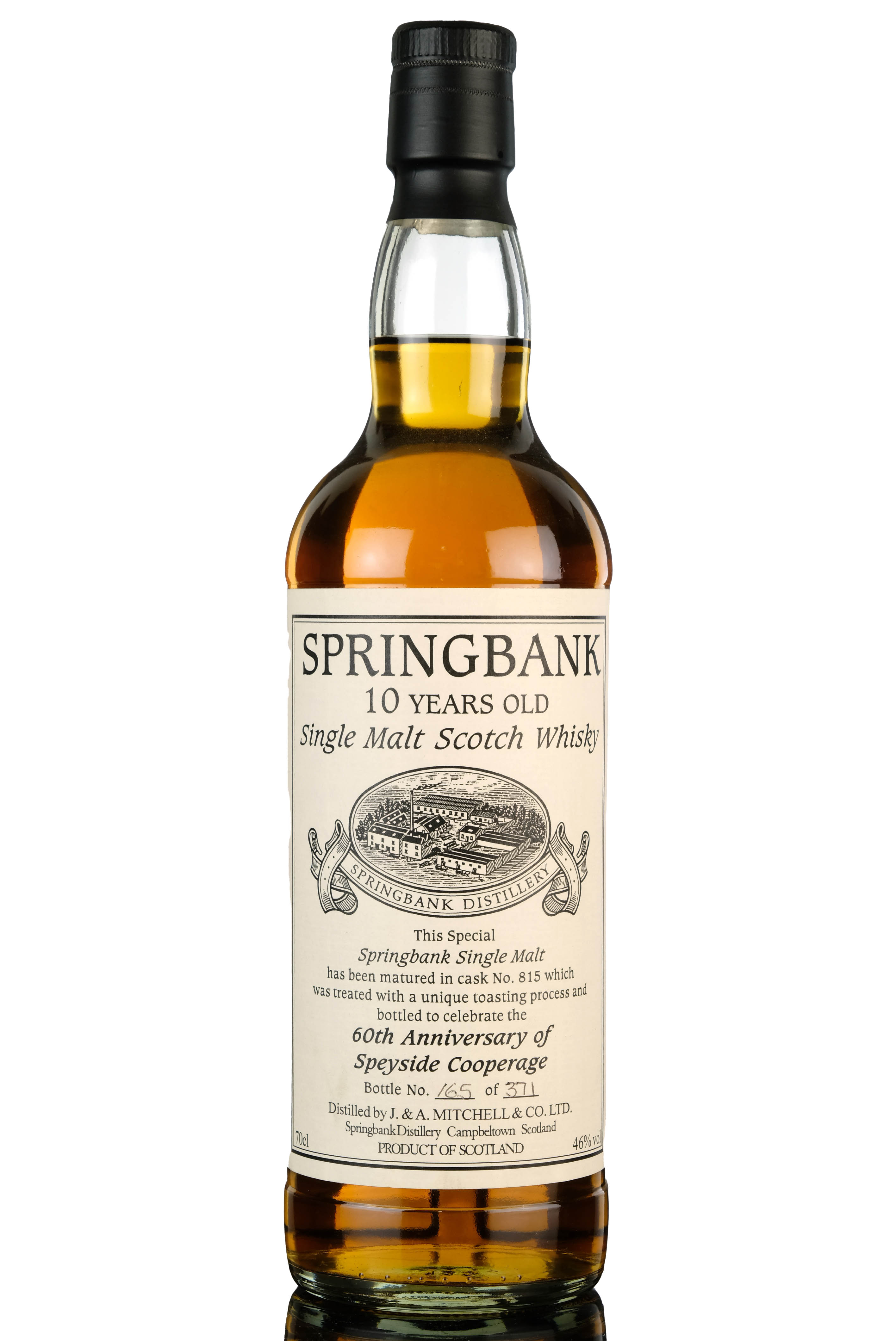 Springbank Speyside Cooperage Private Bottling Single Cask 815