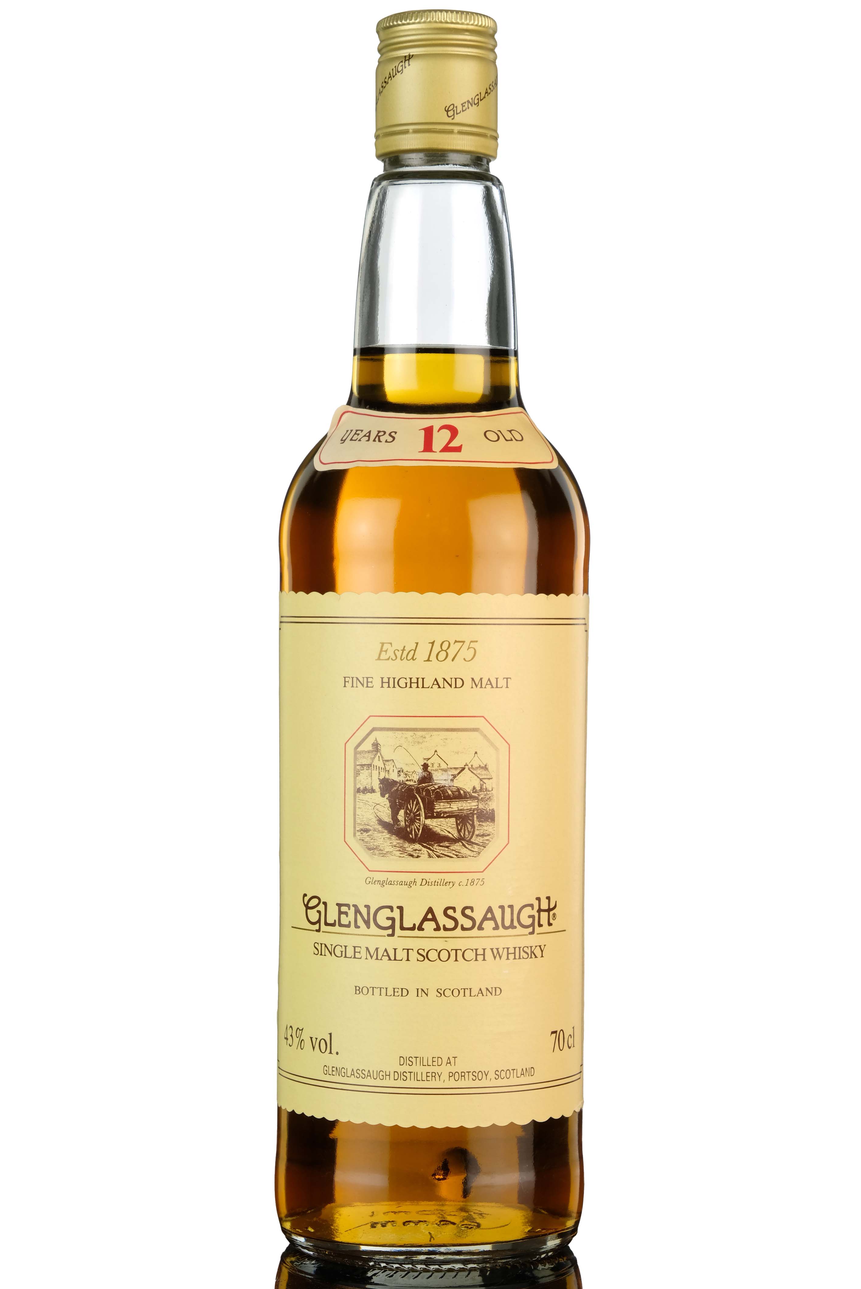 Glenglassaugh 12 Year Old - 1980s