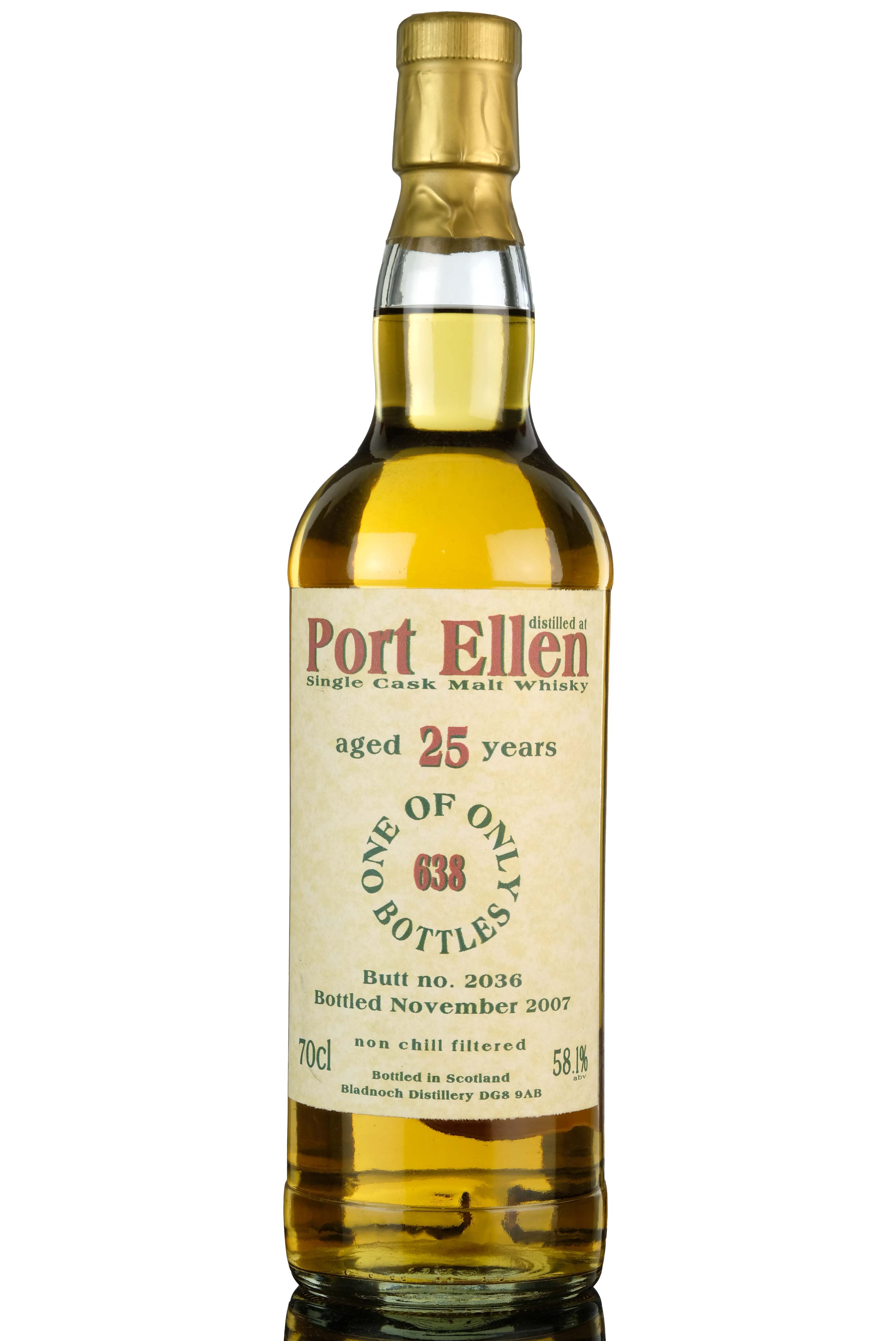 Port Ellen 25 Year Old - Bladnoch Forum - Single Cask 2036