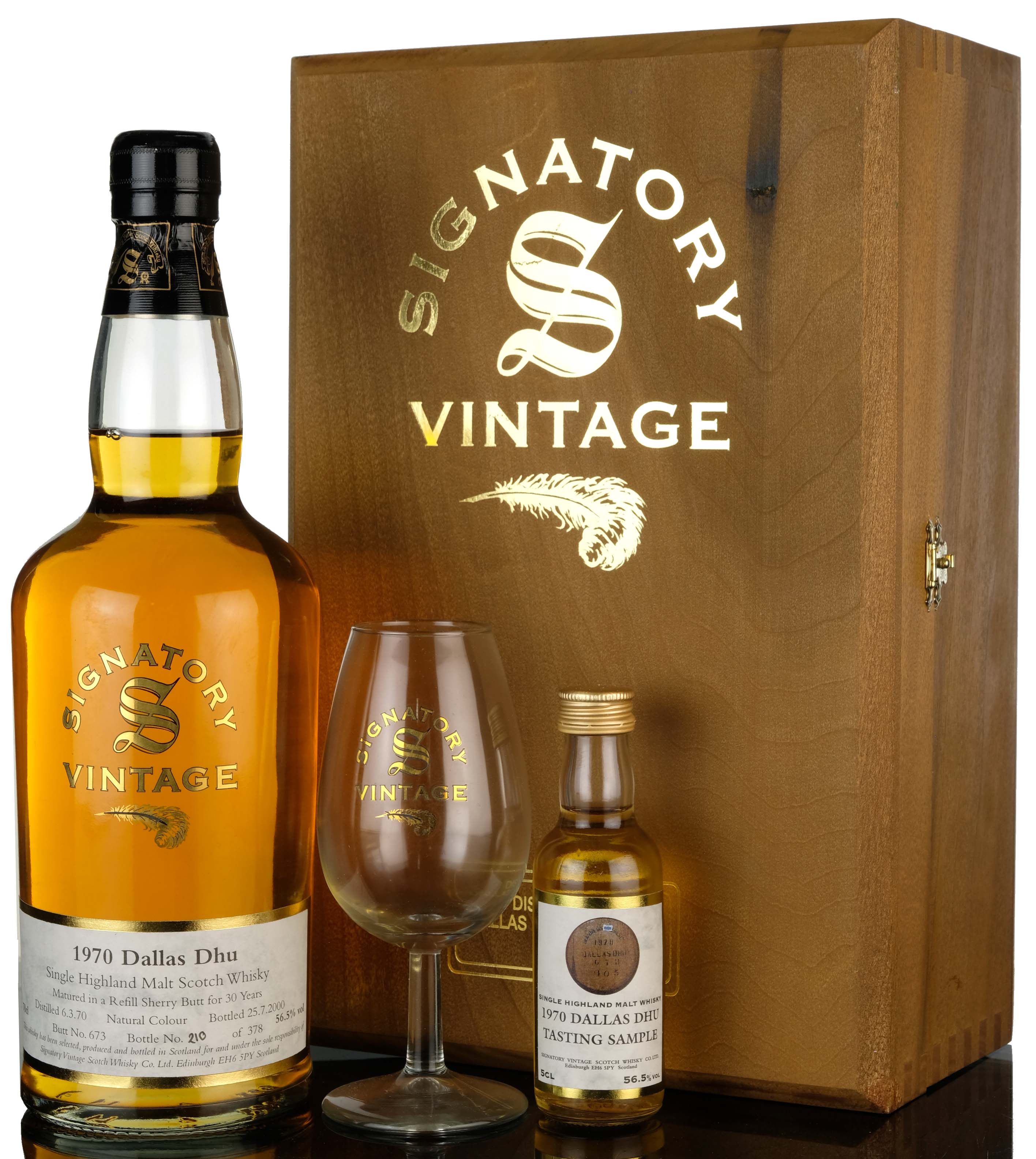 Dallas Dhu 1970 - 2000 30 Signatory Vintage Single Cask 673