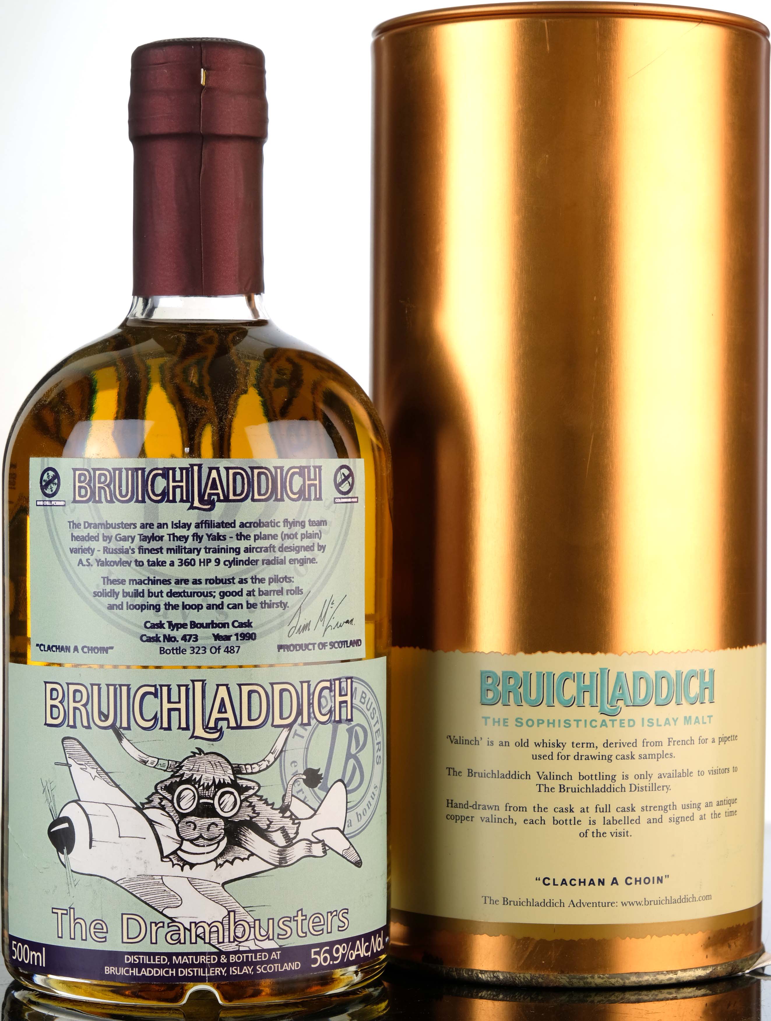 Bruichladdich 1990 - Valinch - The Drambusters