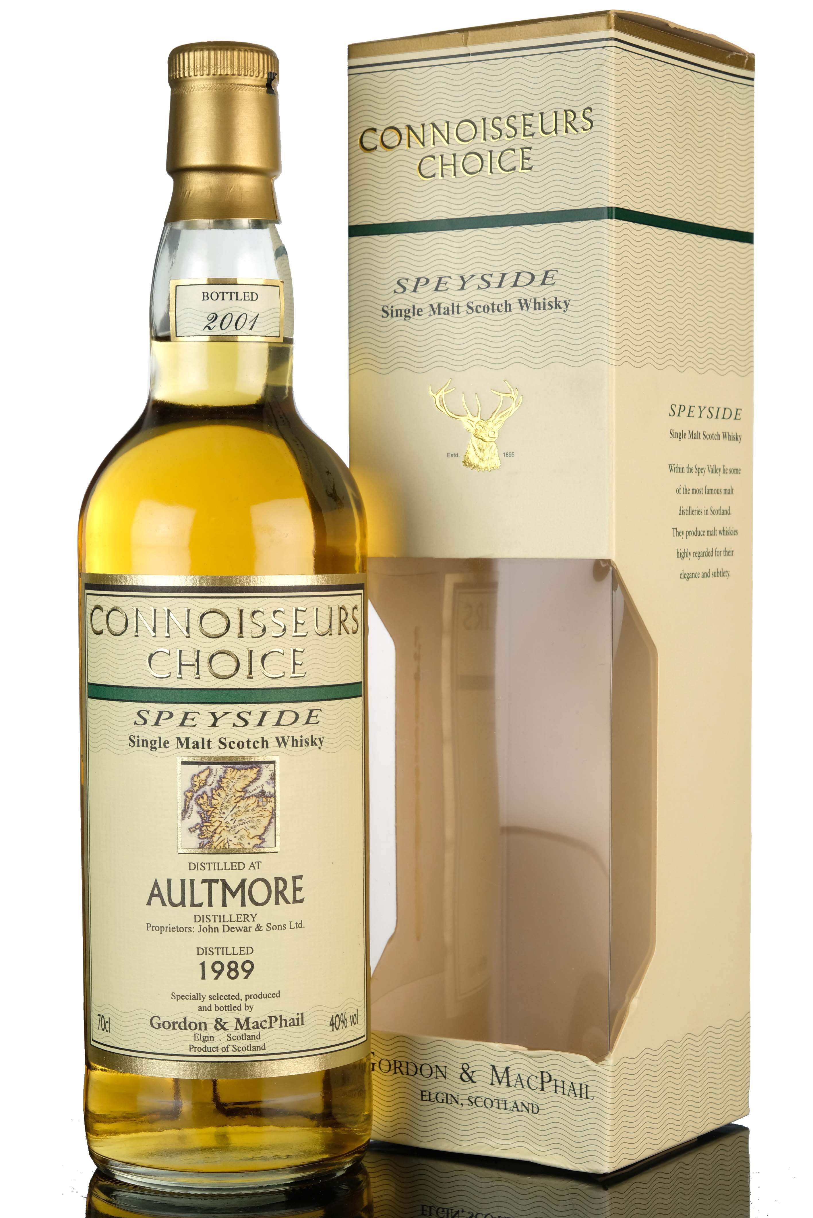 Aultmore 19892001  Connoisseurs Choice
