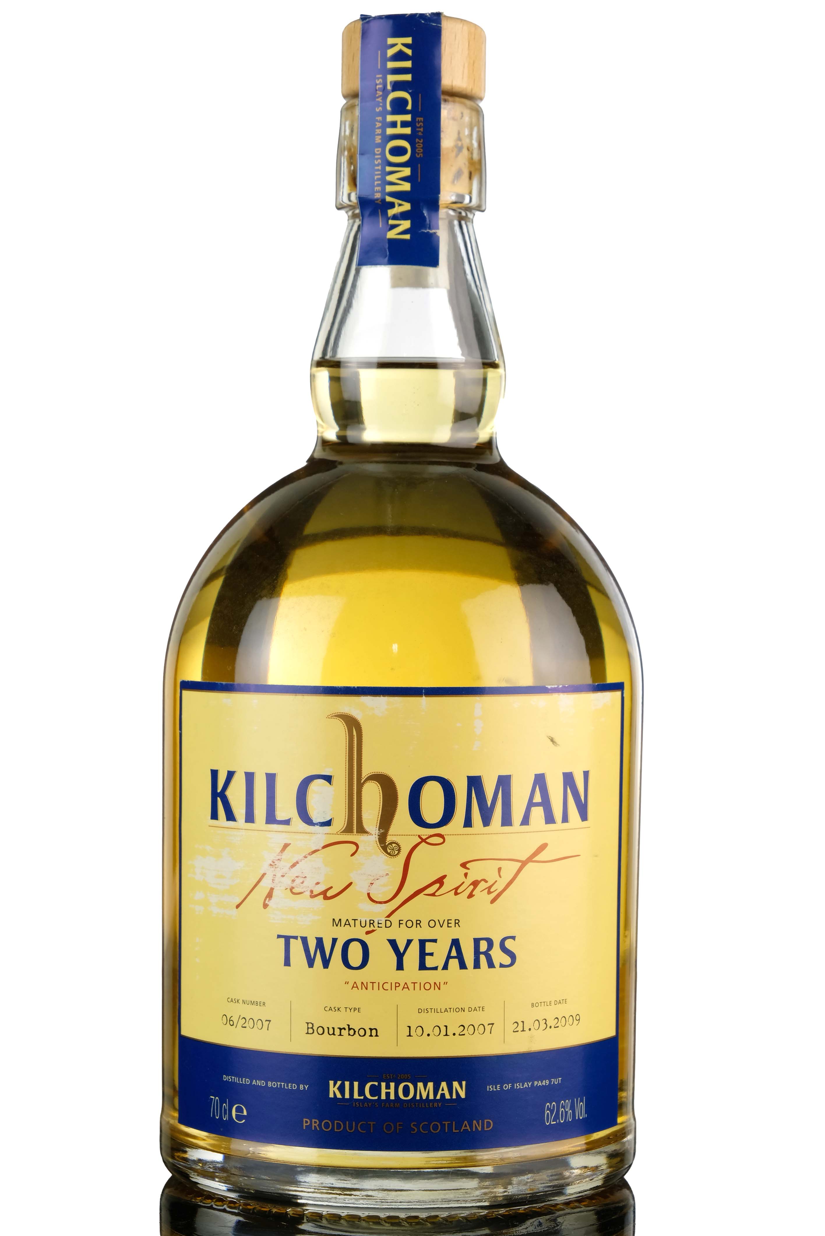 Kilchoman 20072009 New Spirit