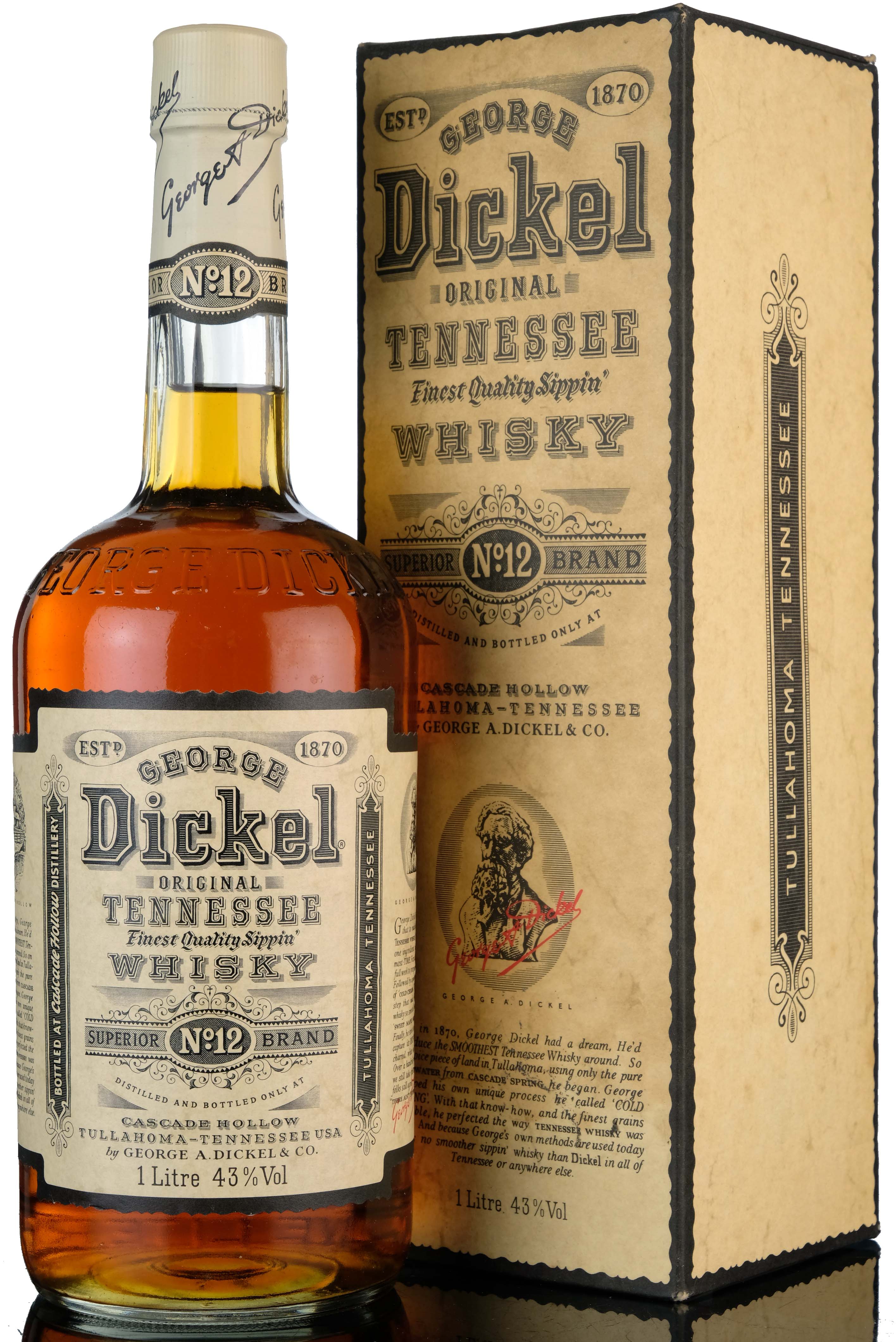 George Dickel No.12 - 1 Litre