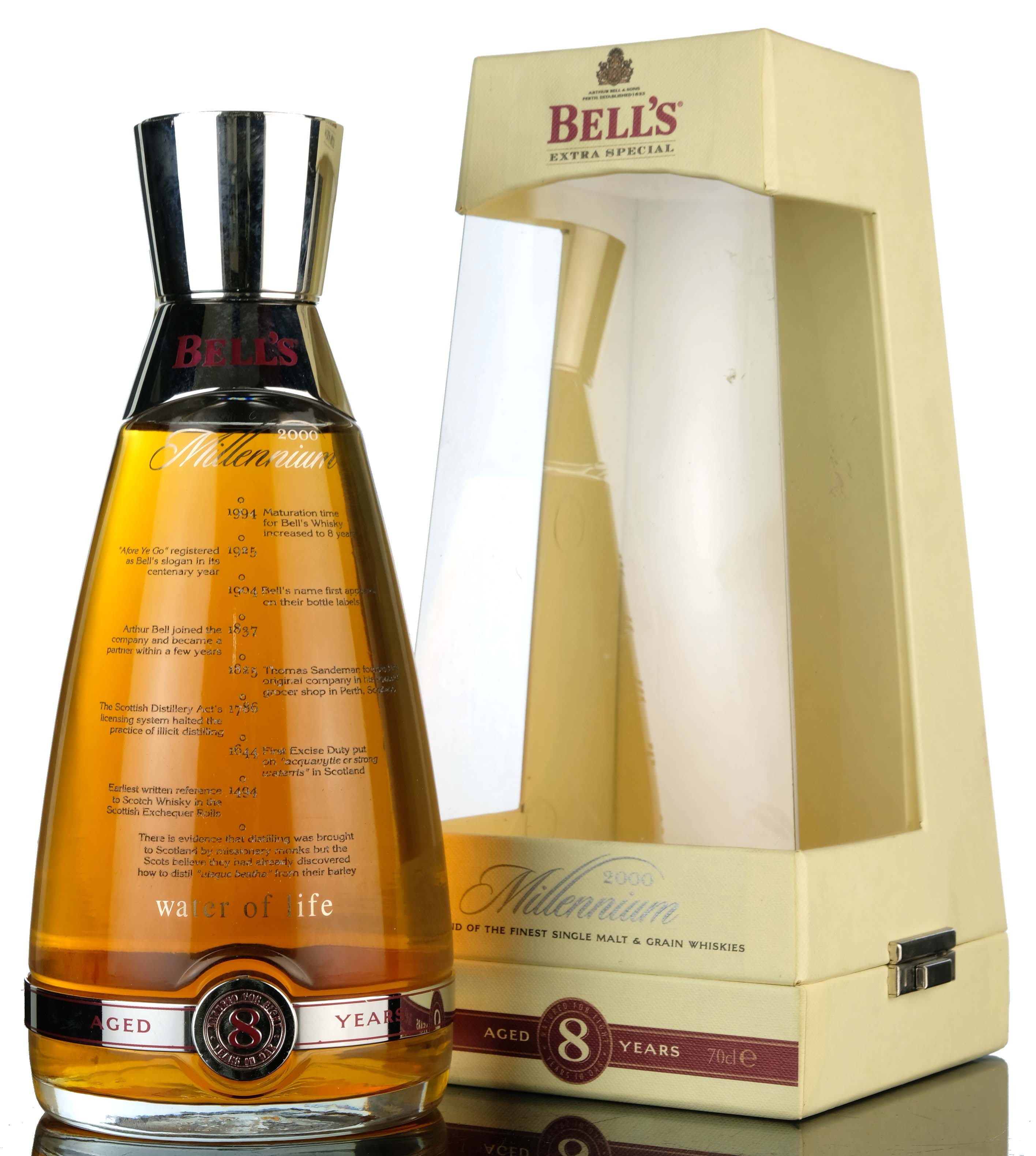 Bells 8 Year Old Extra Special - Millennium 2000 Decanter