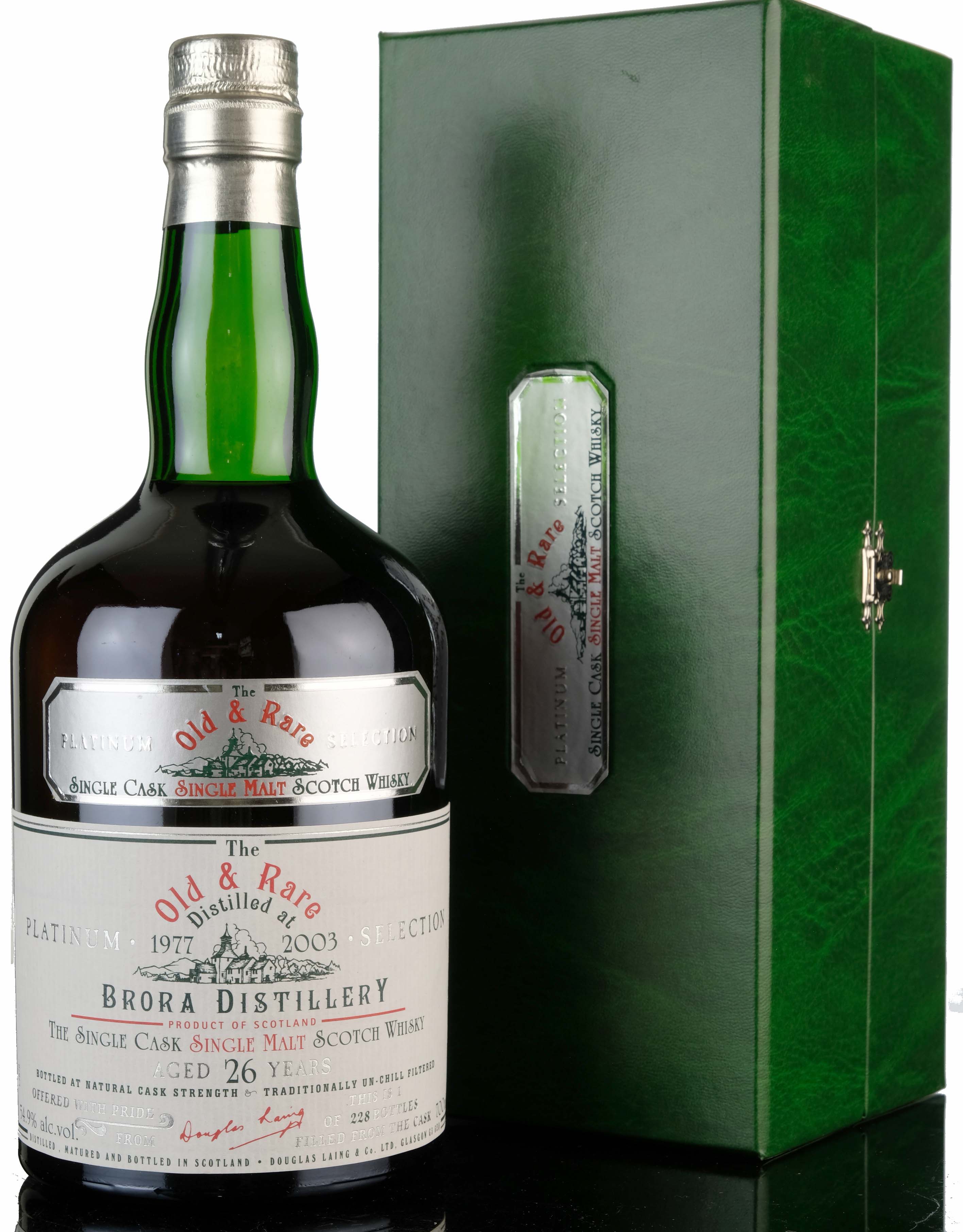 Brora 19772003 26 Year Old Douglas Laing Old Rare Platinum Selection