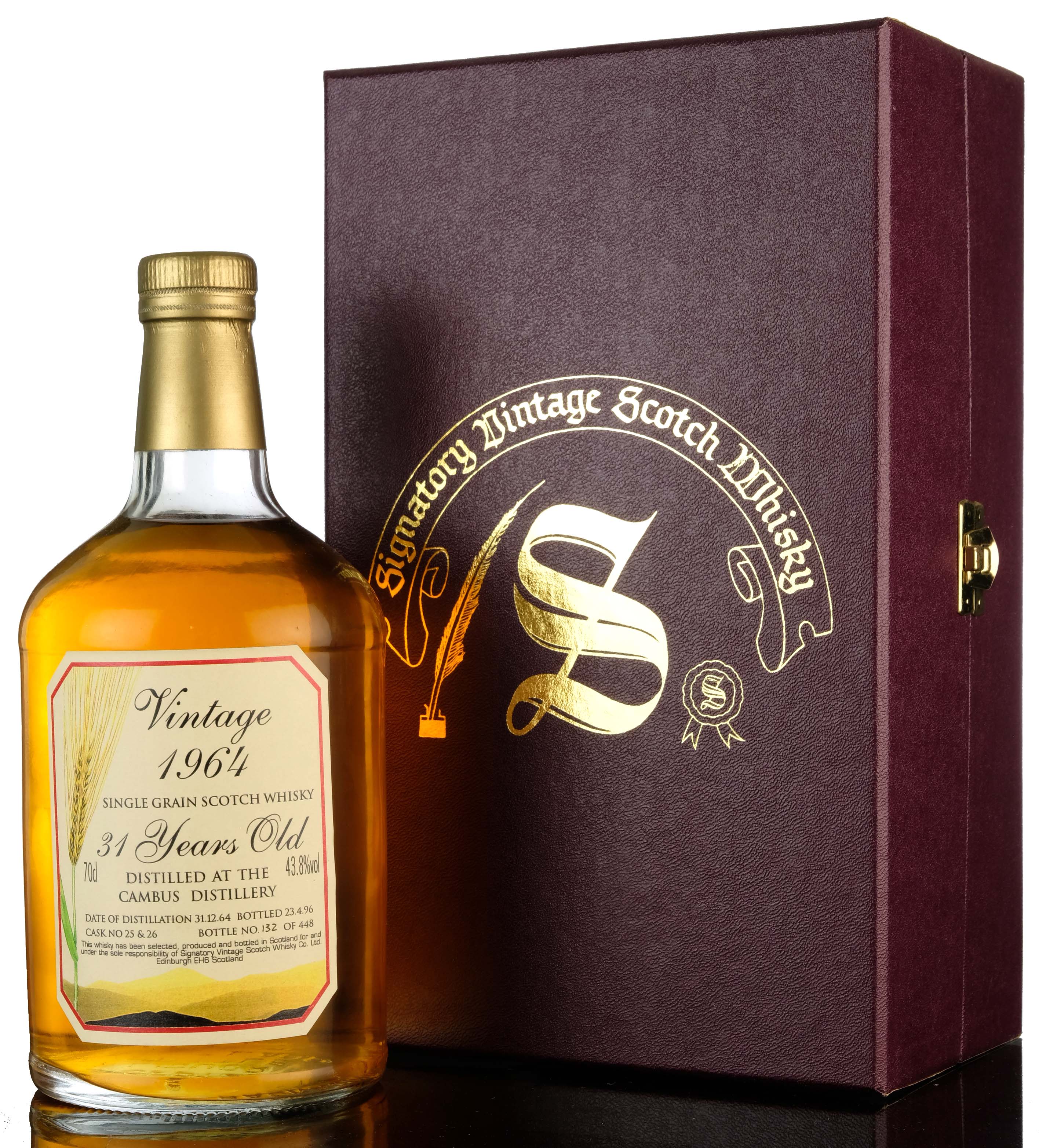 Cambus 1964 - 1996 31 Signatory Vintage Casks 2526