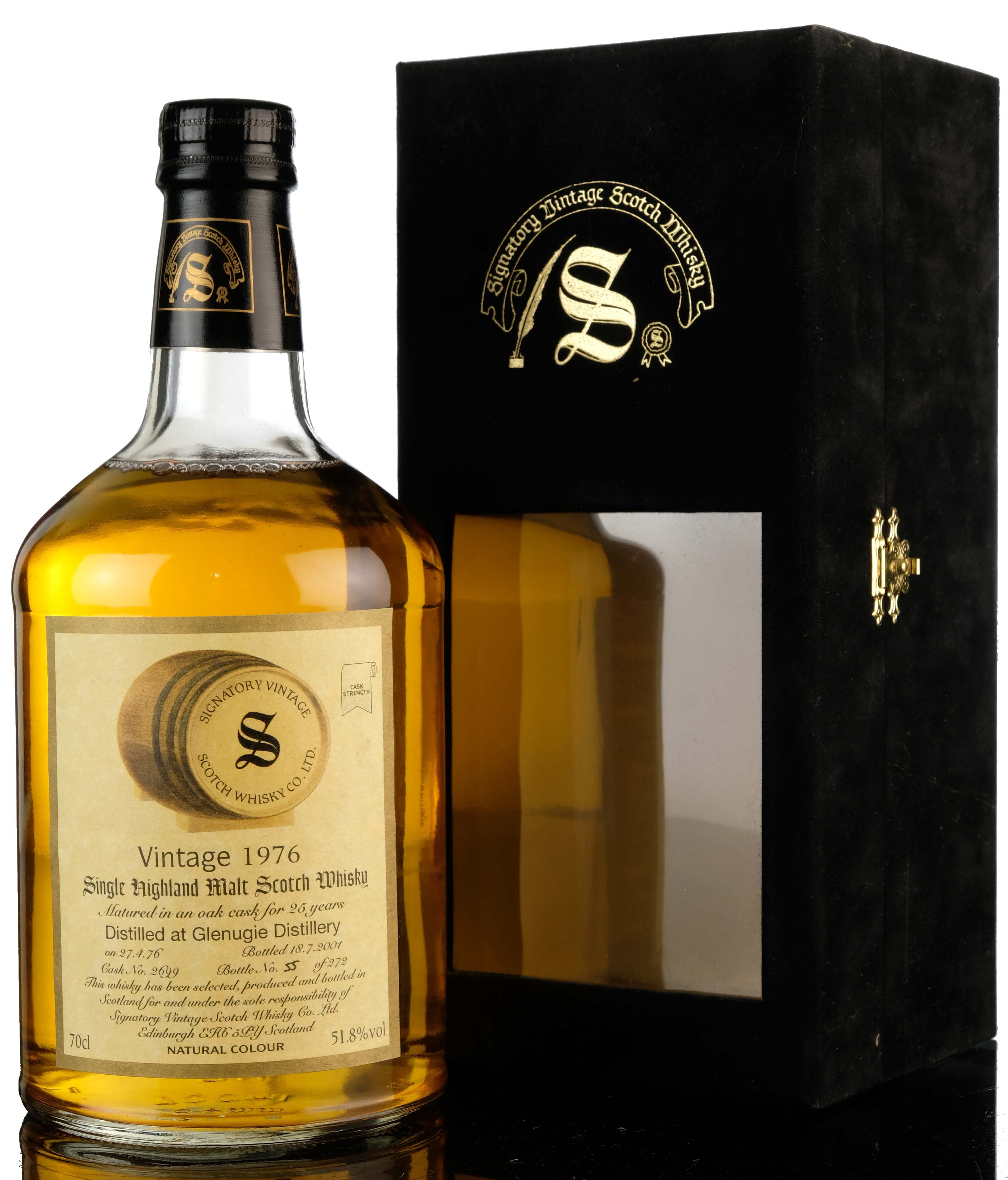 Glenugie 1976-2001 - 25 Year Old - Signatory Vintage