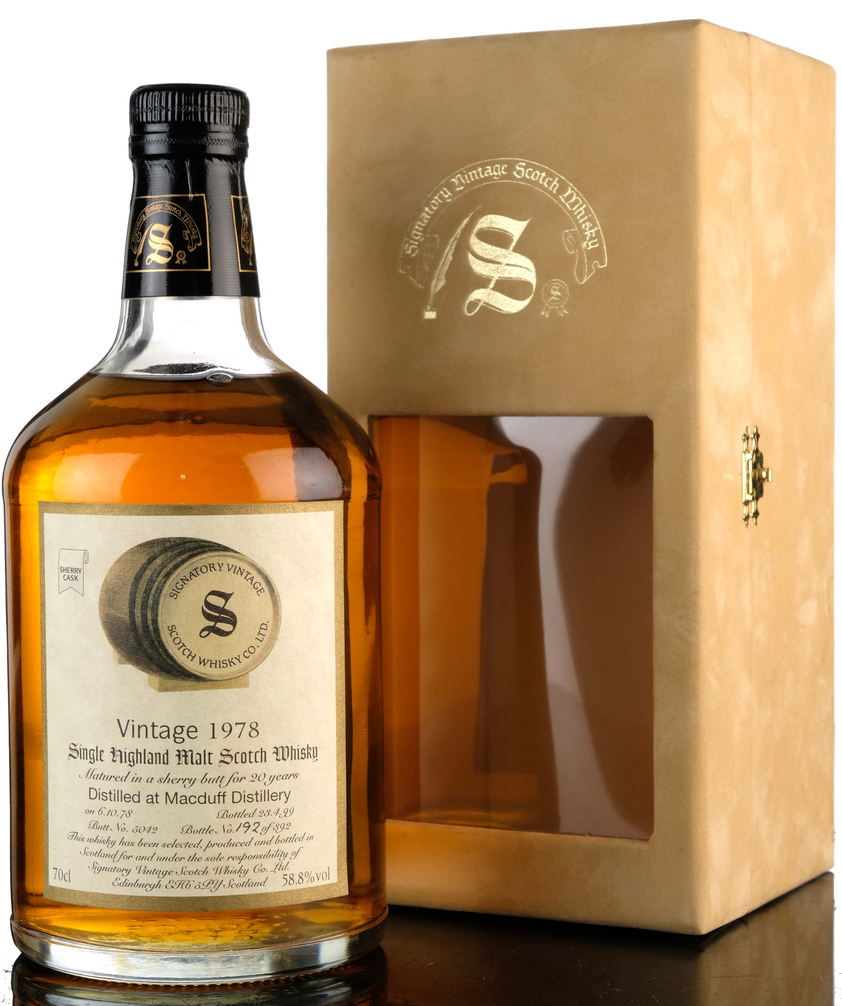 Macduff 1978-1999 - 20 Year Old - Signatory Vintage