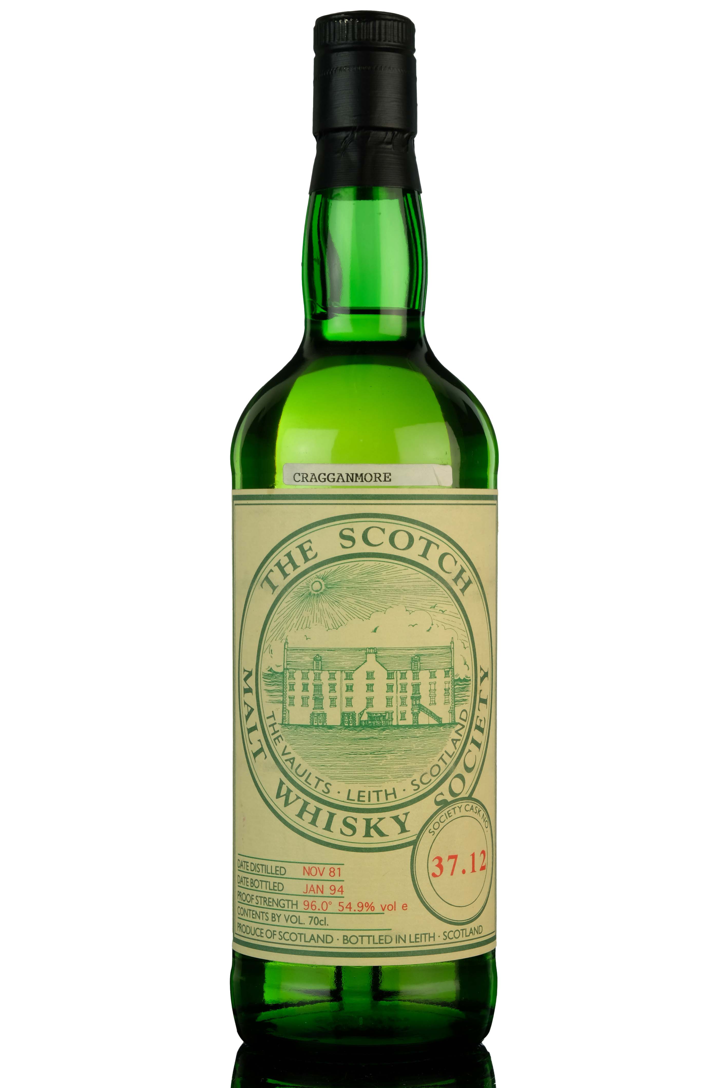 Cragganmore 1981 - 1994 Smws 3712