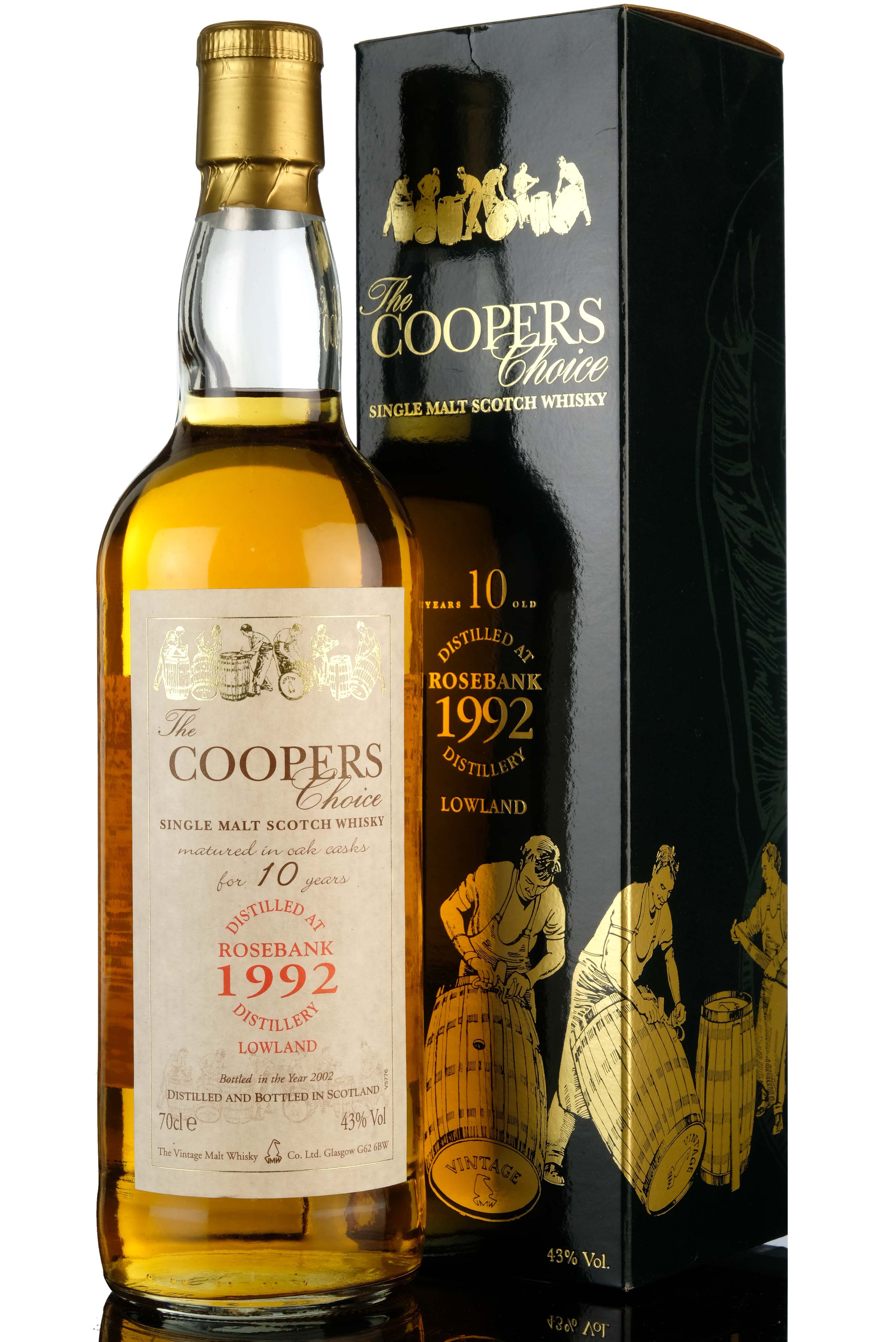Rosebank 1992-2002 - 10 Year Old - Coopers Choice