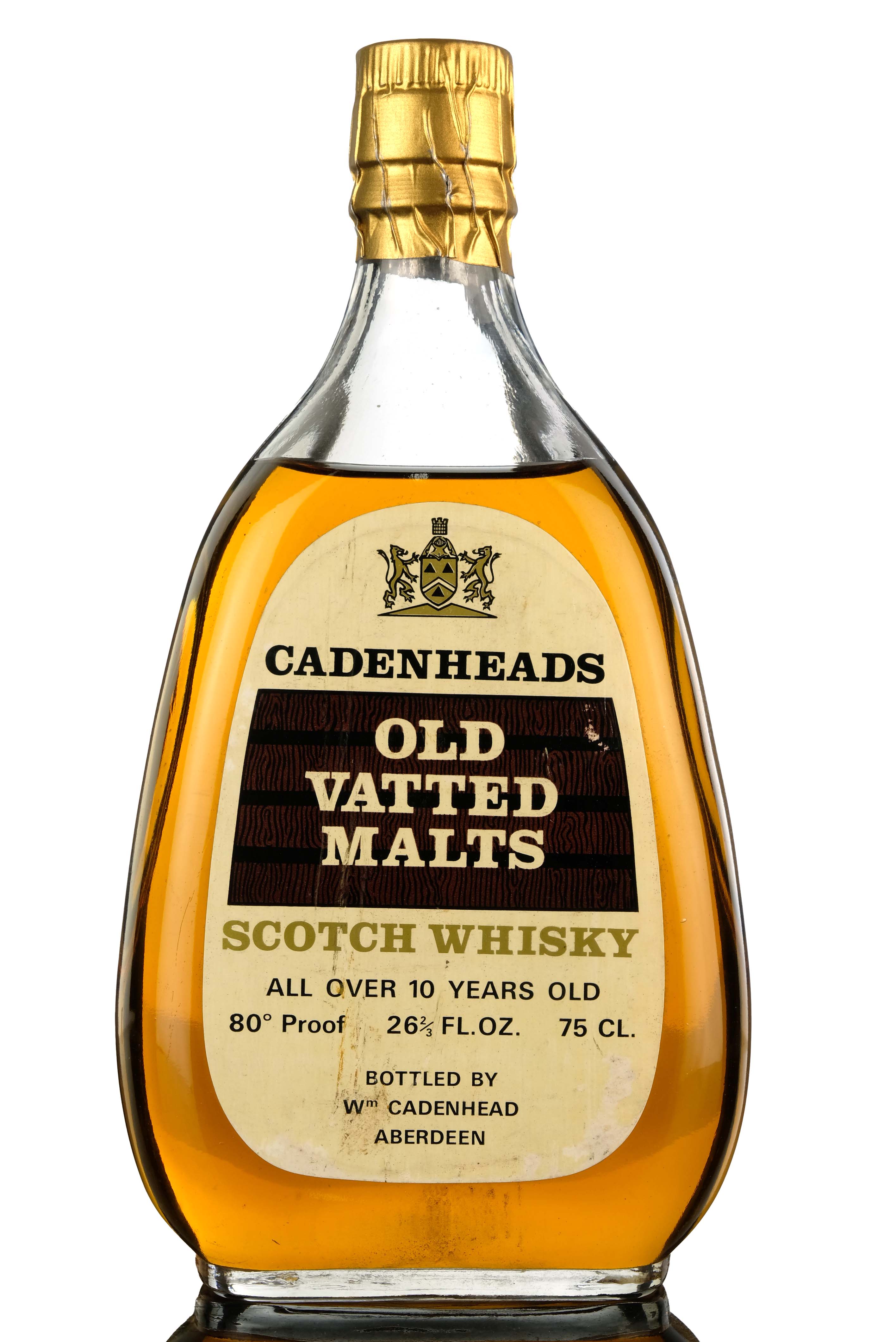 Old Vatted Malts All Over 10 Year Old Cadenheads Early 1970s