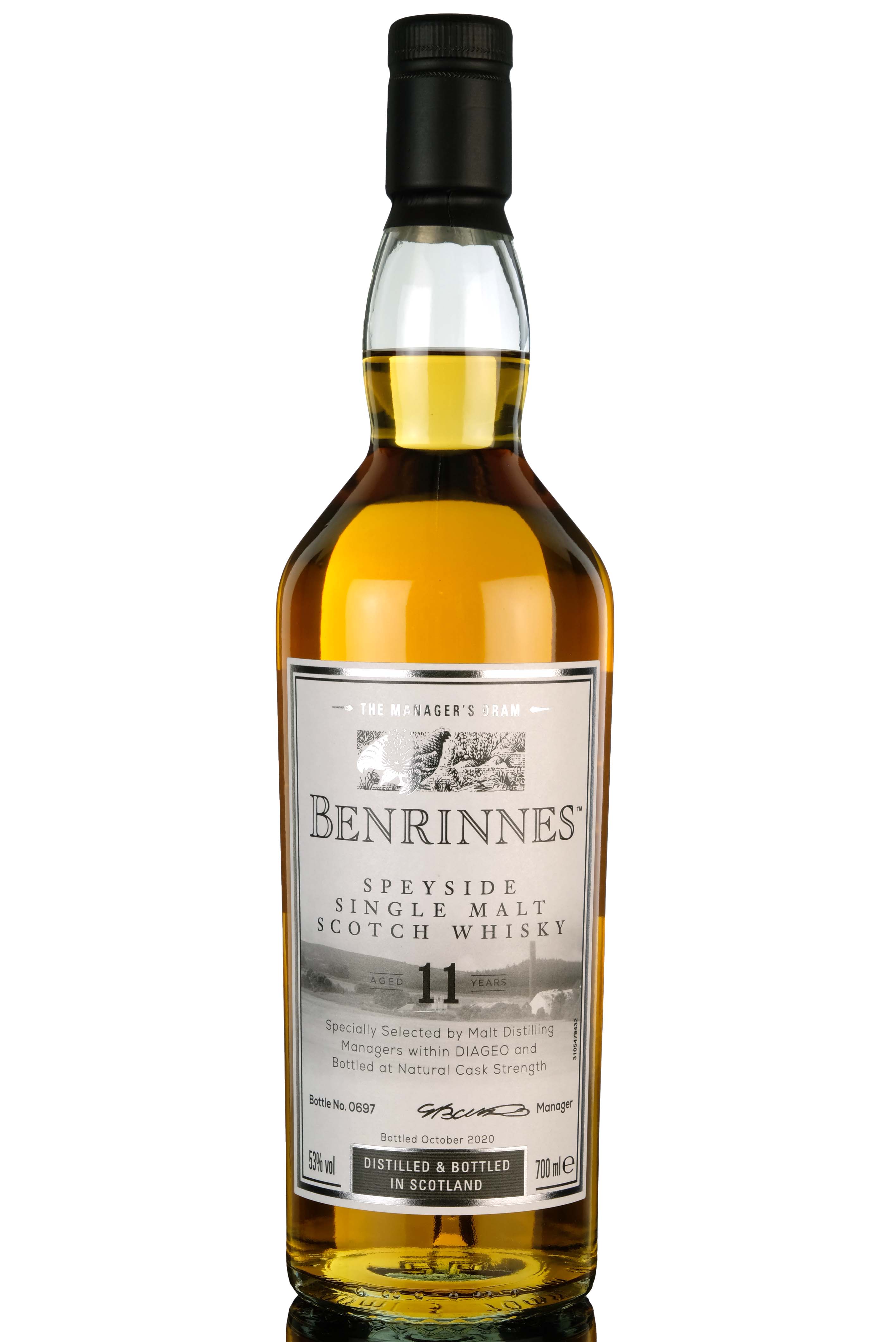 Benrinnes 11 Year Old - Managers Dram 2020