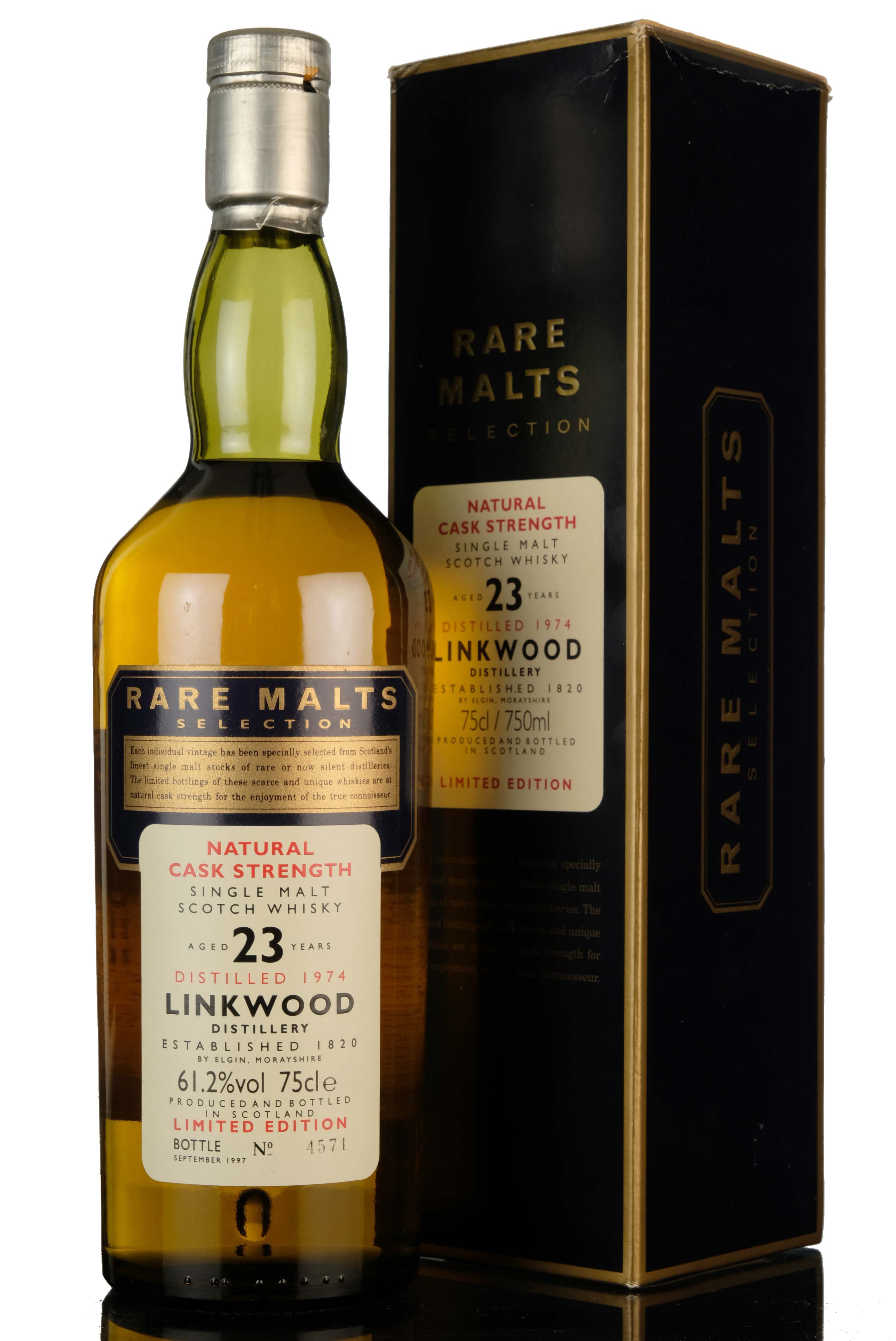 Linkwood 1974-1997 - 23 Year Old - Rare Malts 61.2%