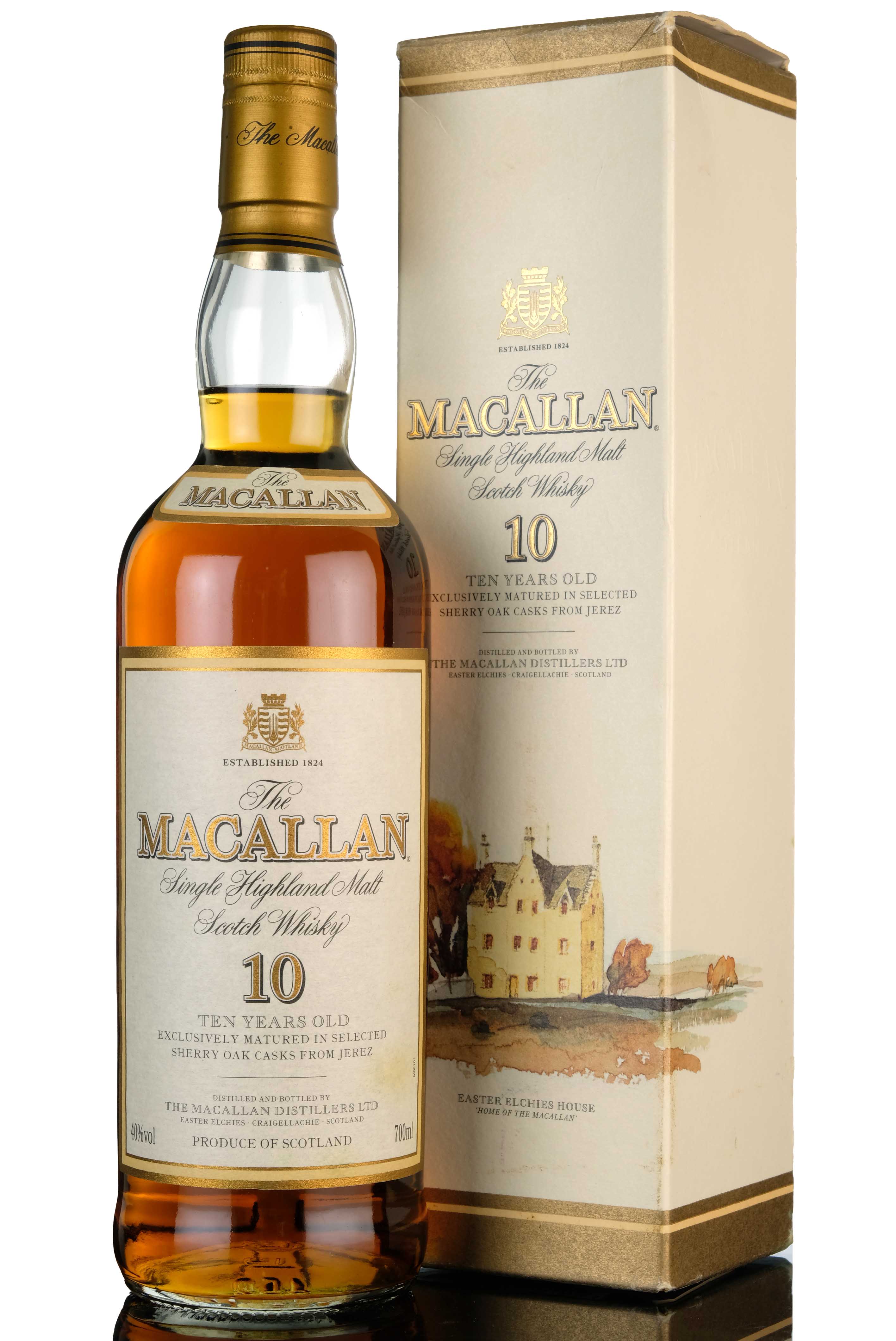 Macallan 10 Year Old - Sherry Casks - Early 2000s