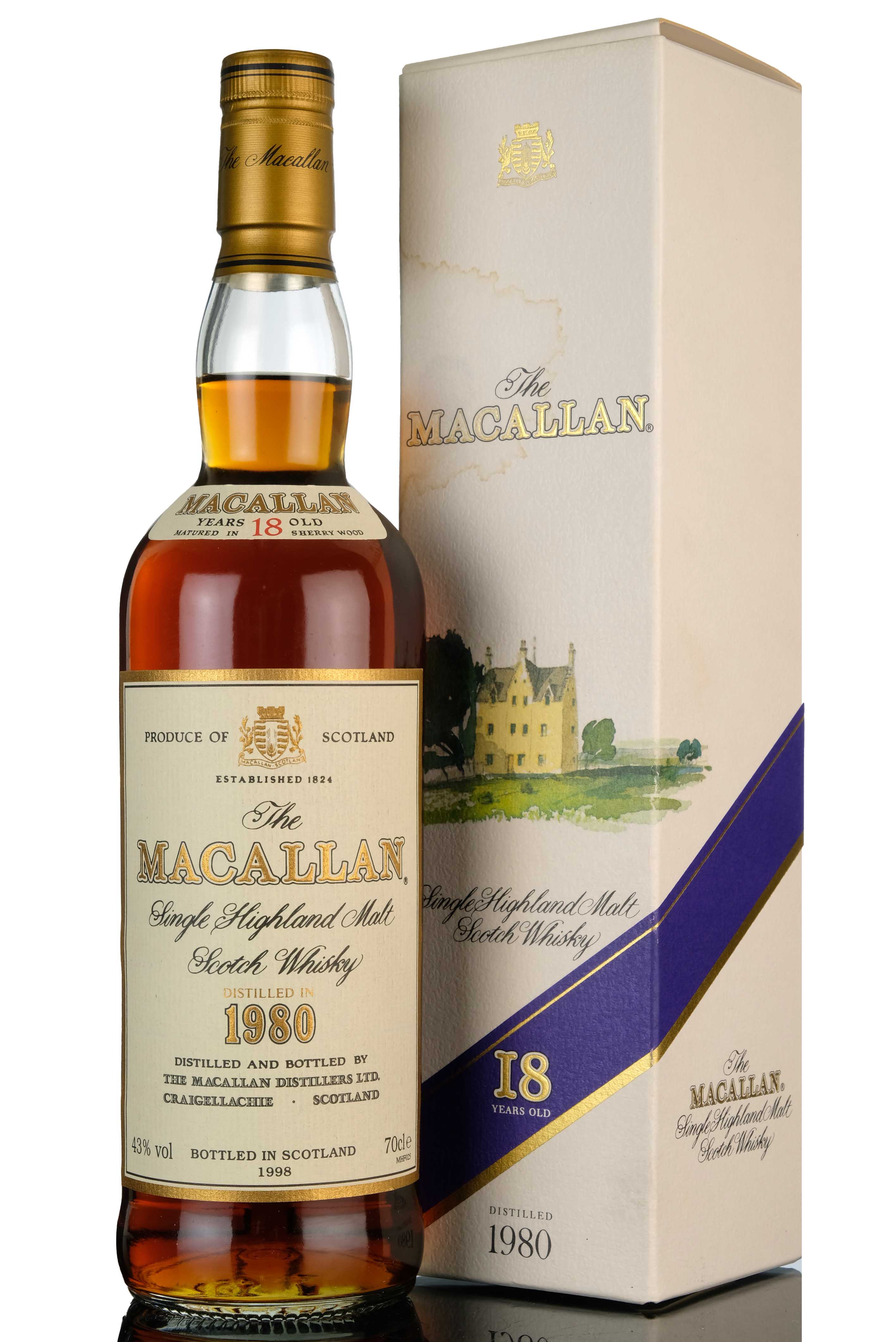 Macallan 1980-1998 - 18 Year Old