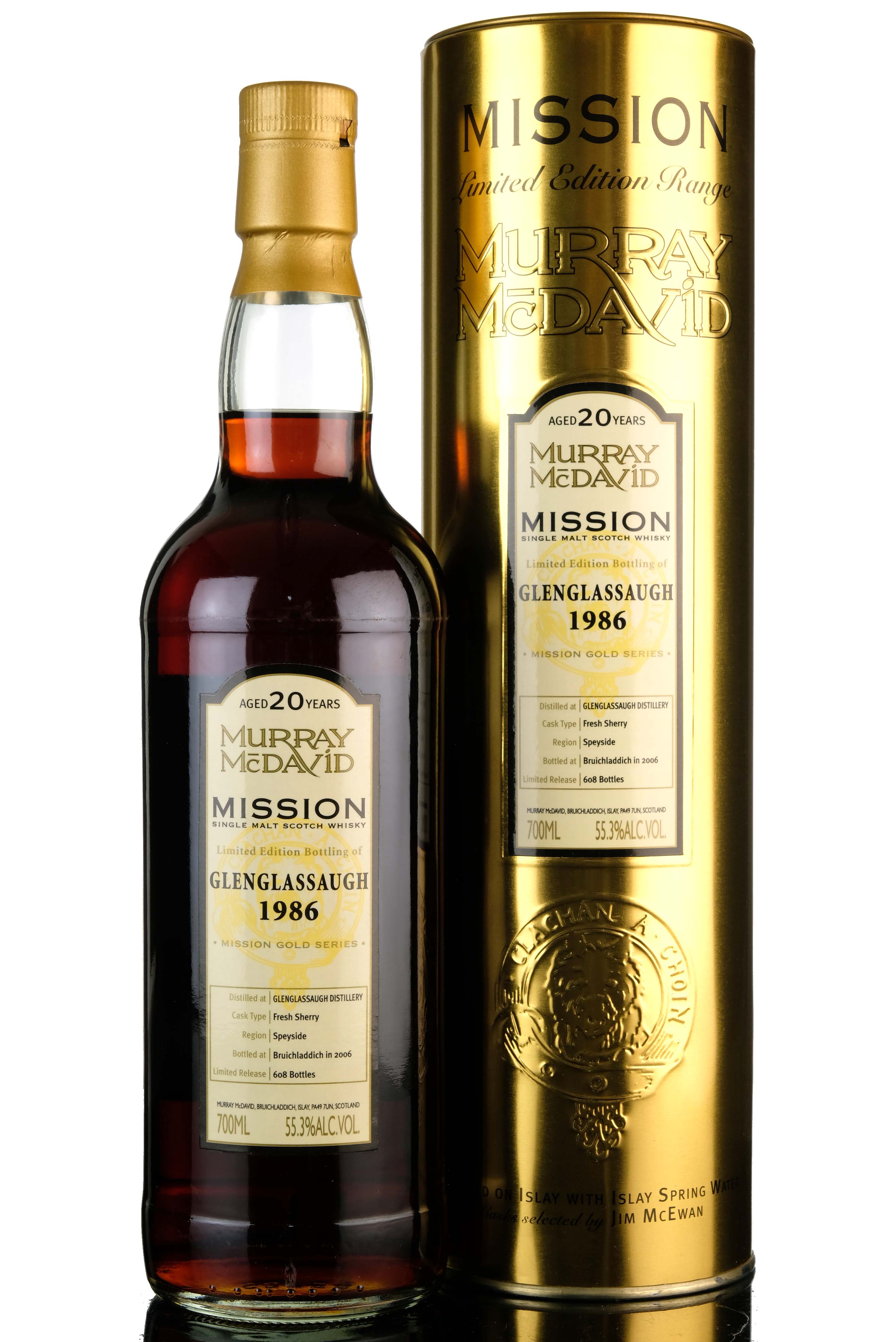 Glenglassaugh 19862006 20 Year Old Murray McDavid Mission Gold Series