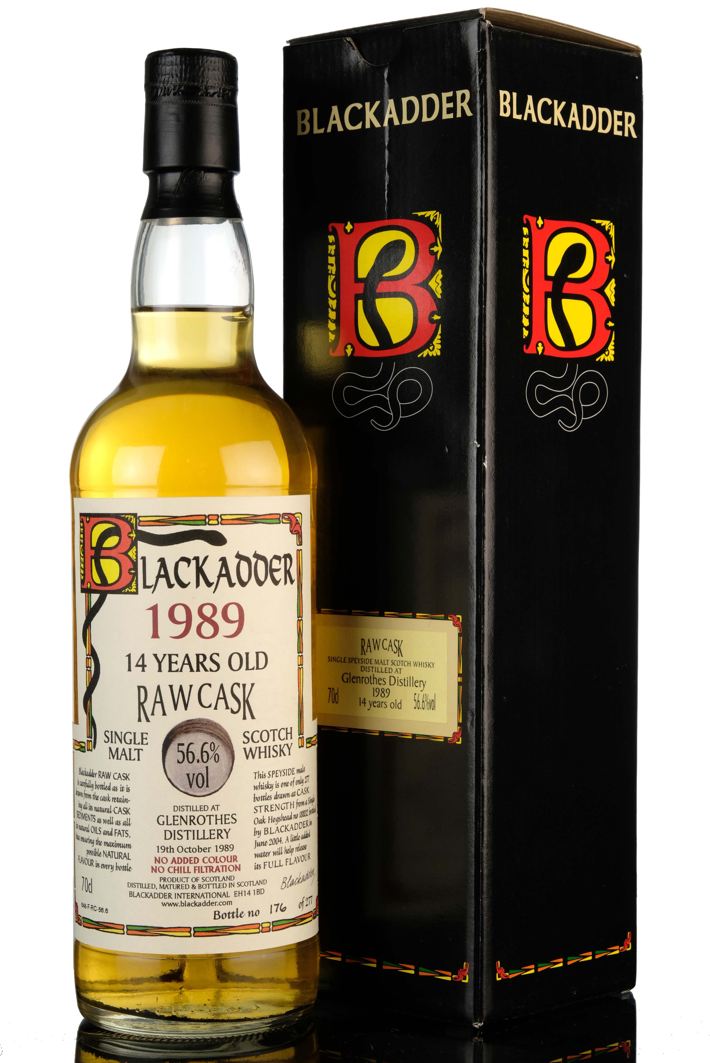 Glenrothes 1989 - 2004 14 Blackadder Raw Cask Single Cask 18832