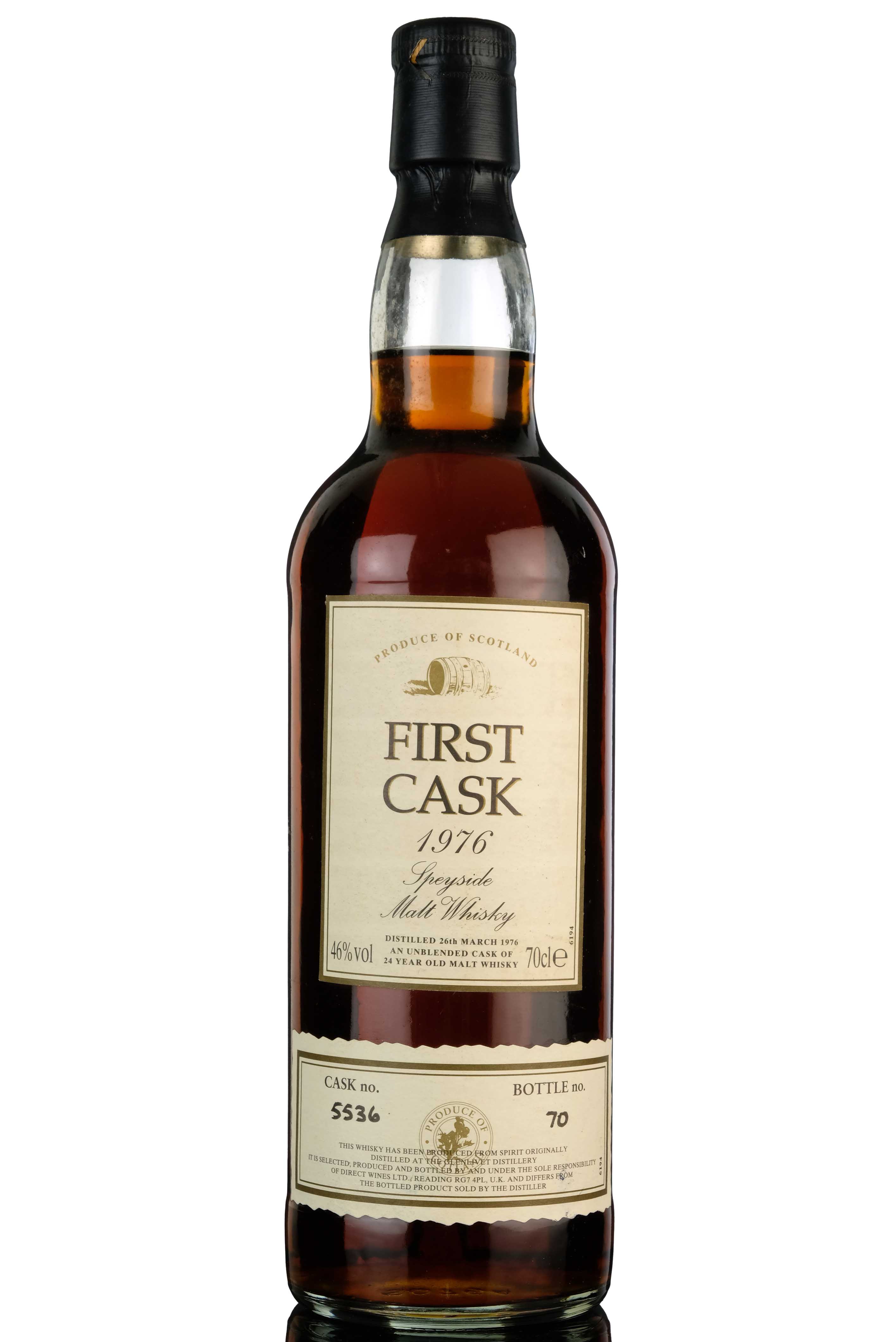 Glenlivet 1976 24 First Cask 5536
