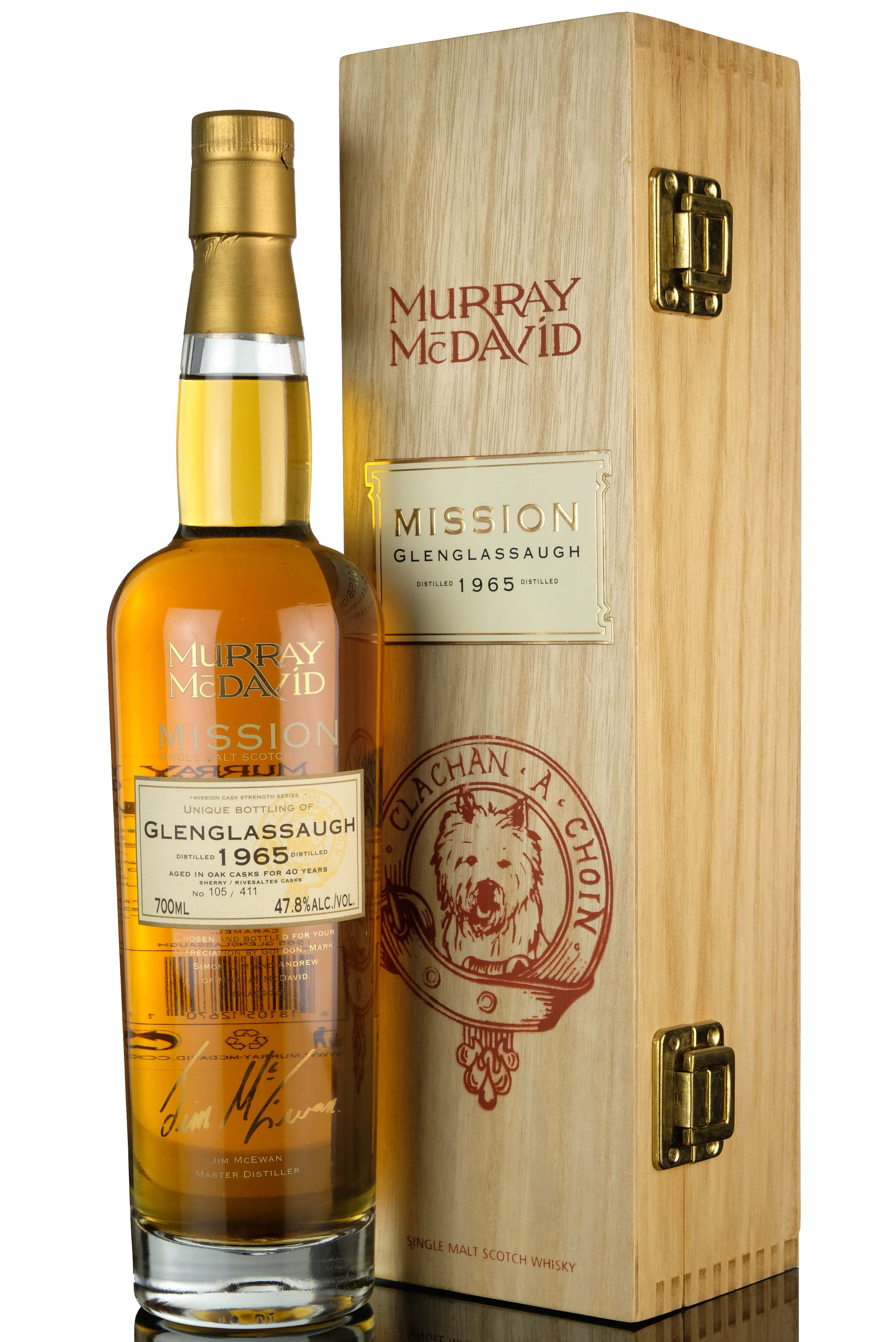 Glenglassaugh 1965 - 40 Year Old - Murray McDavid - Mission