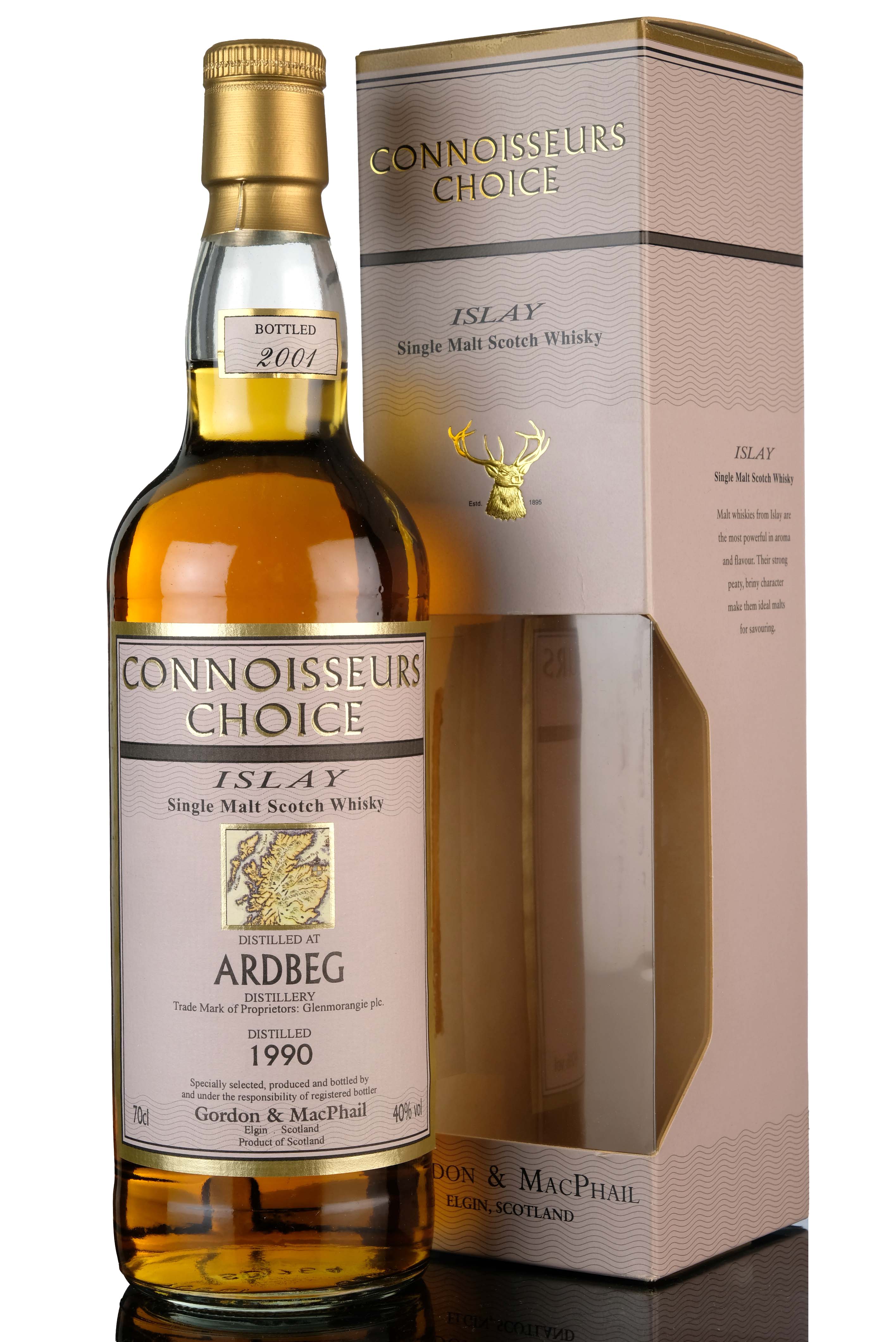 Ardbeg 1990-2001 - Gordon & MacPhail - Connoisseurs Choice