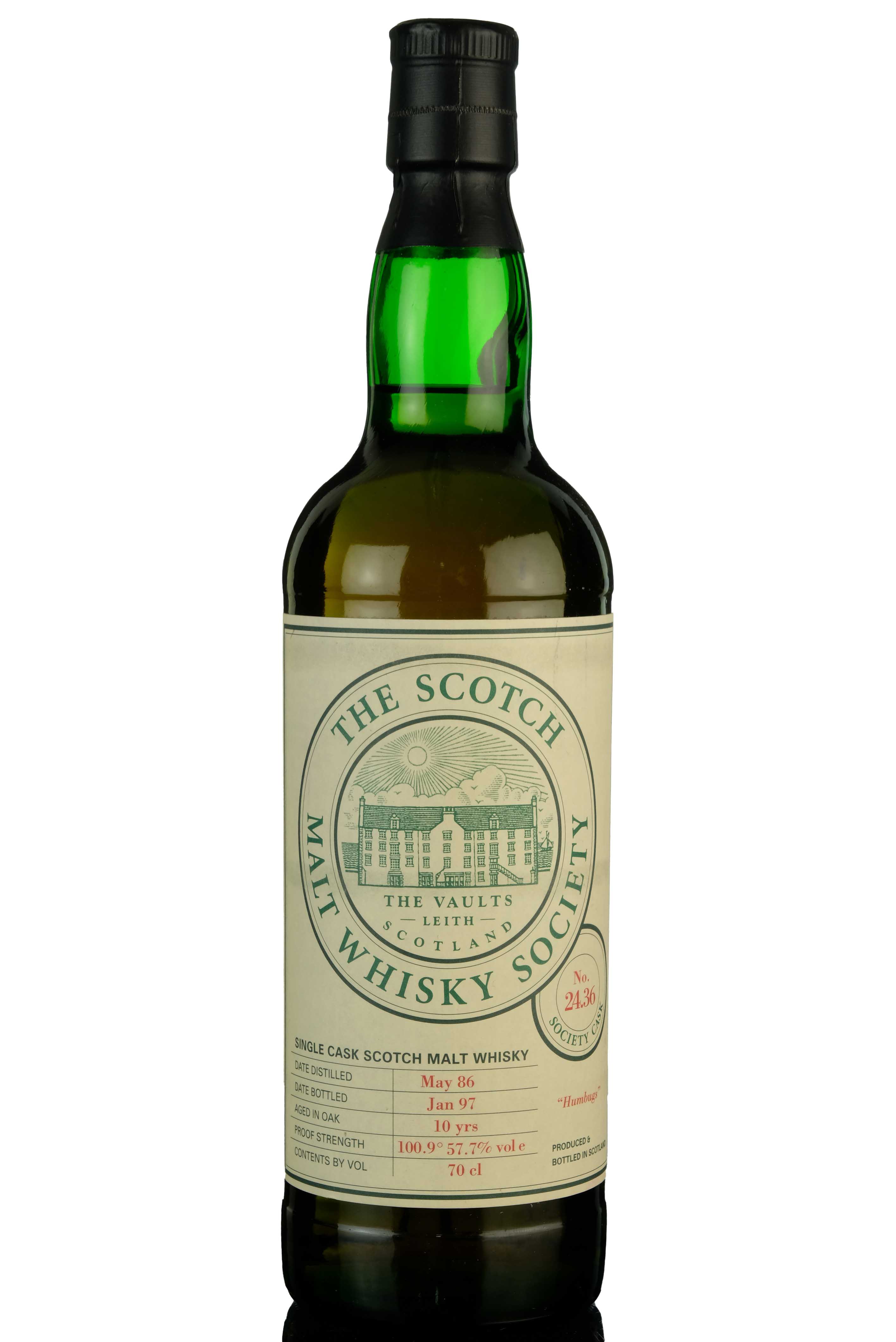 Macallan 1986-1997 - 10 Year Old - SMWS 24.36 - Humbugs