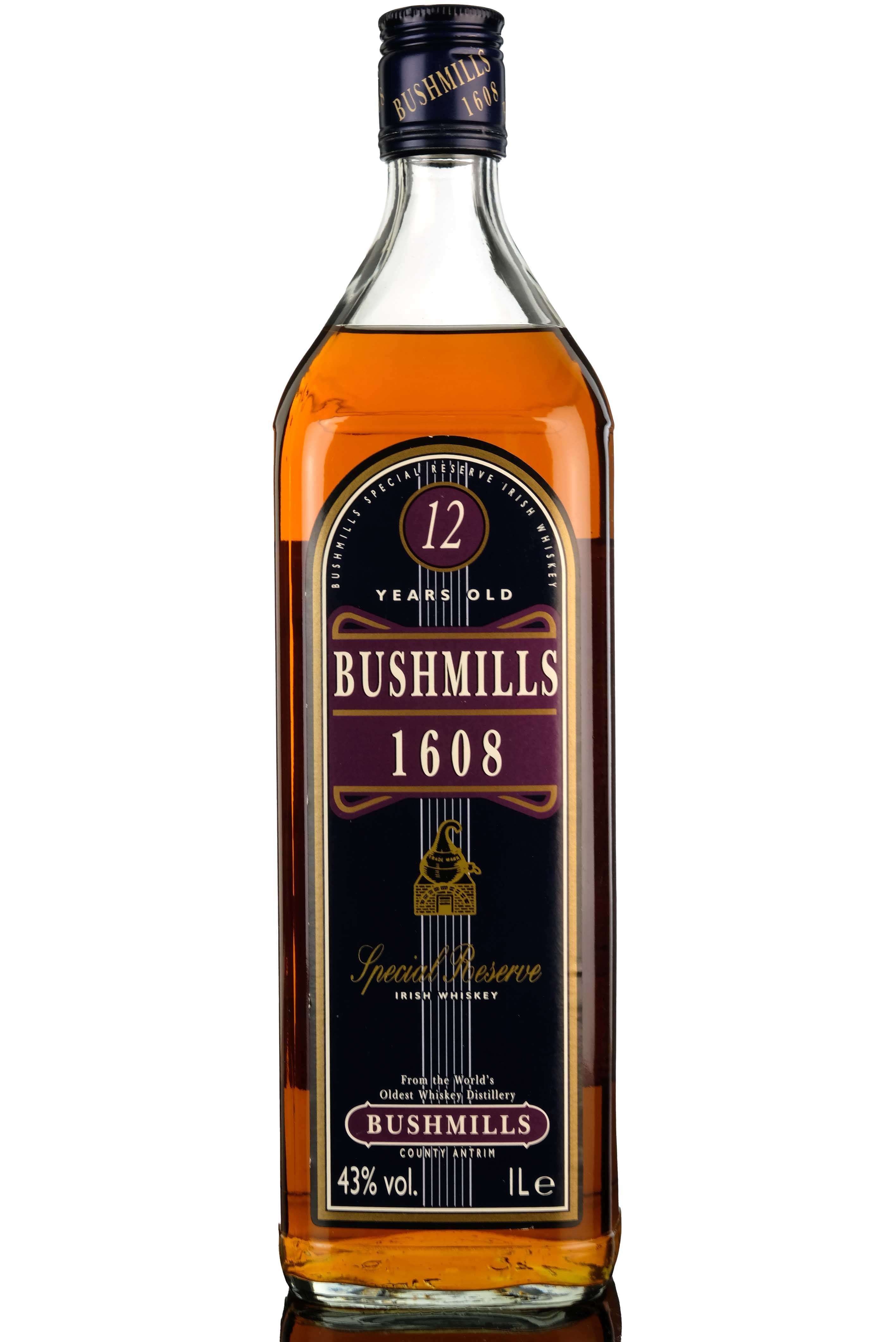 Bushmills 12 Irish Whiskey