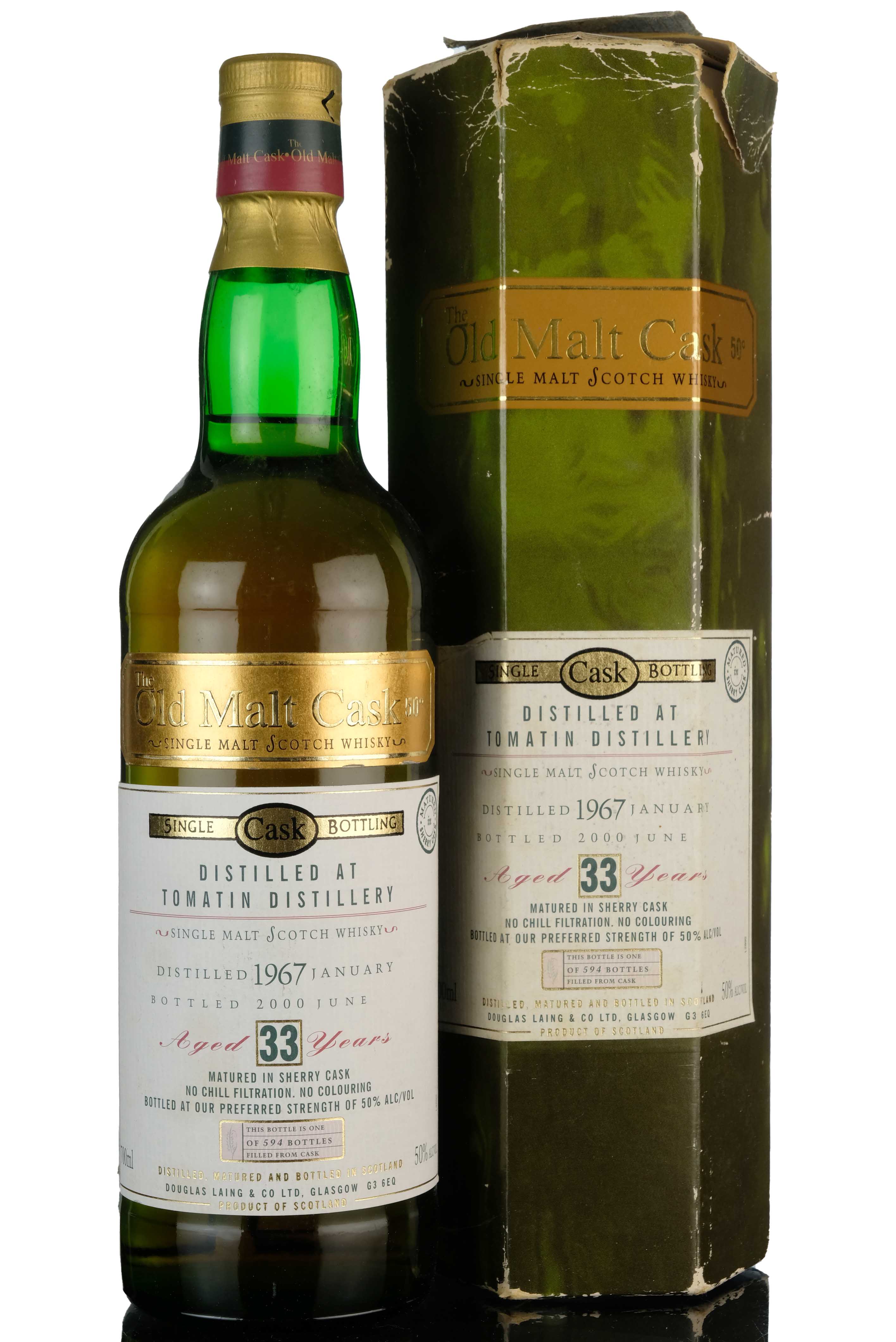 Tomatin 1967-2000 - 33 Year Old - Douglas Laing - Old Malt Cask