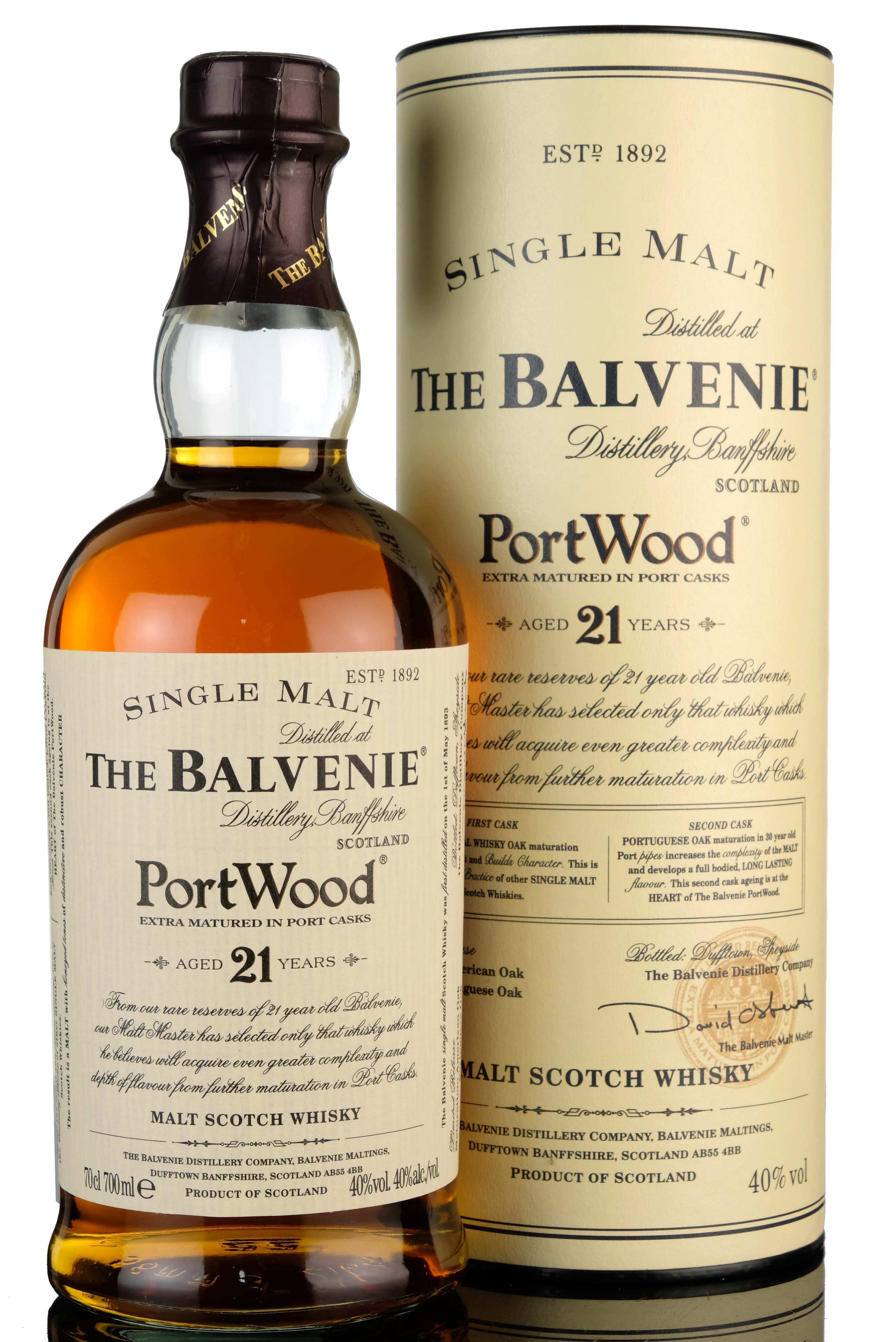 Balvenie 21 Year Old - PortWood - Pre 2009