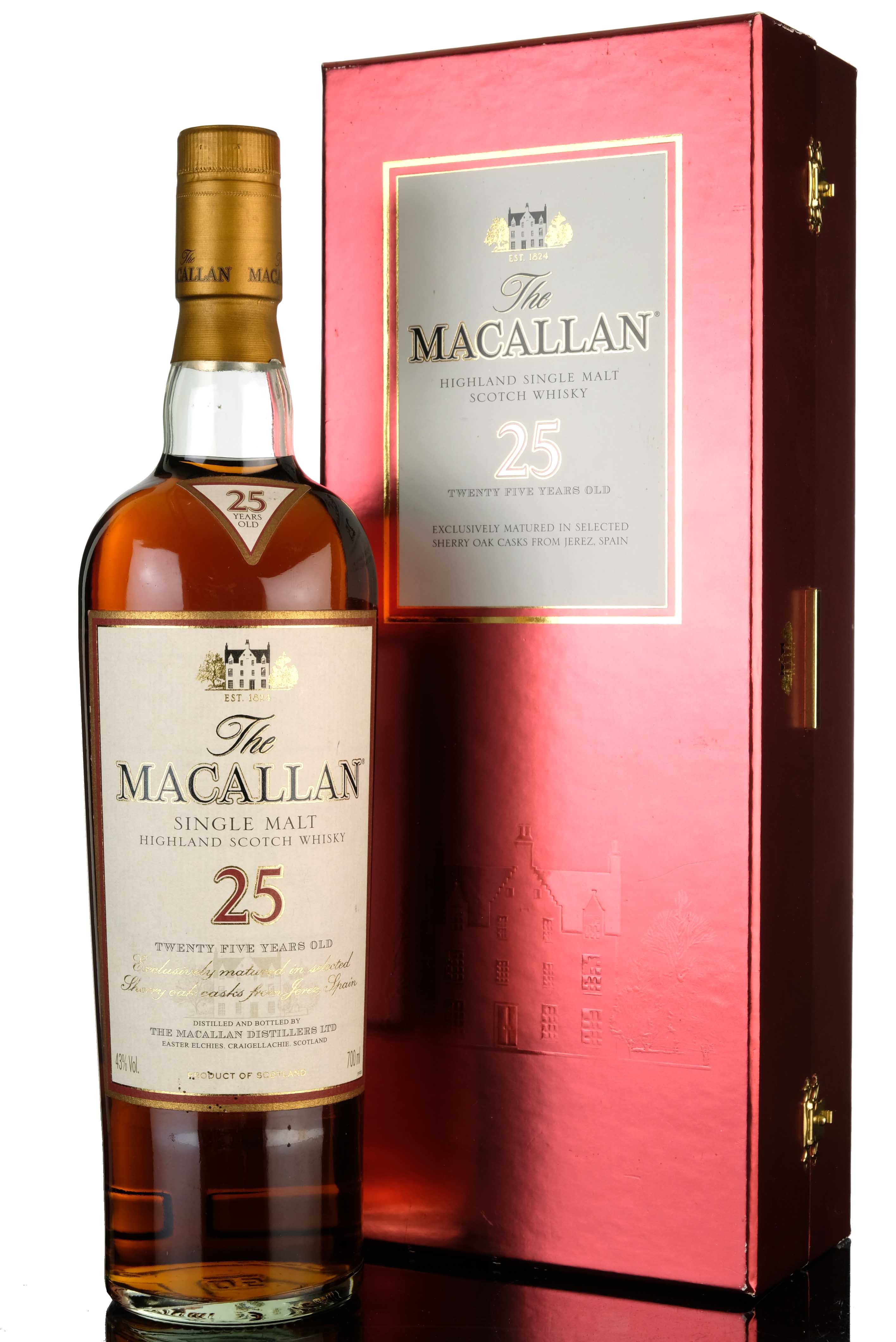 MACALLAN 25 YEAR OLD - SHERRY CASK - Circa 2000