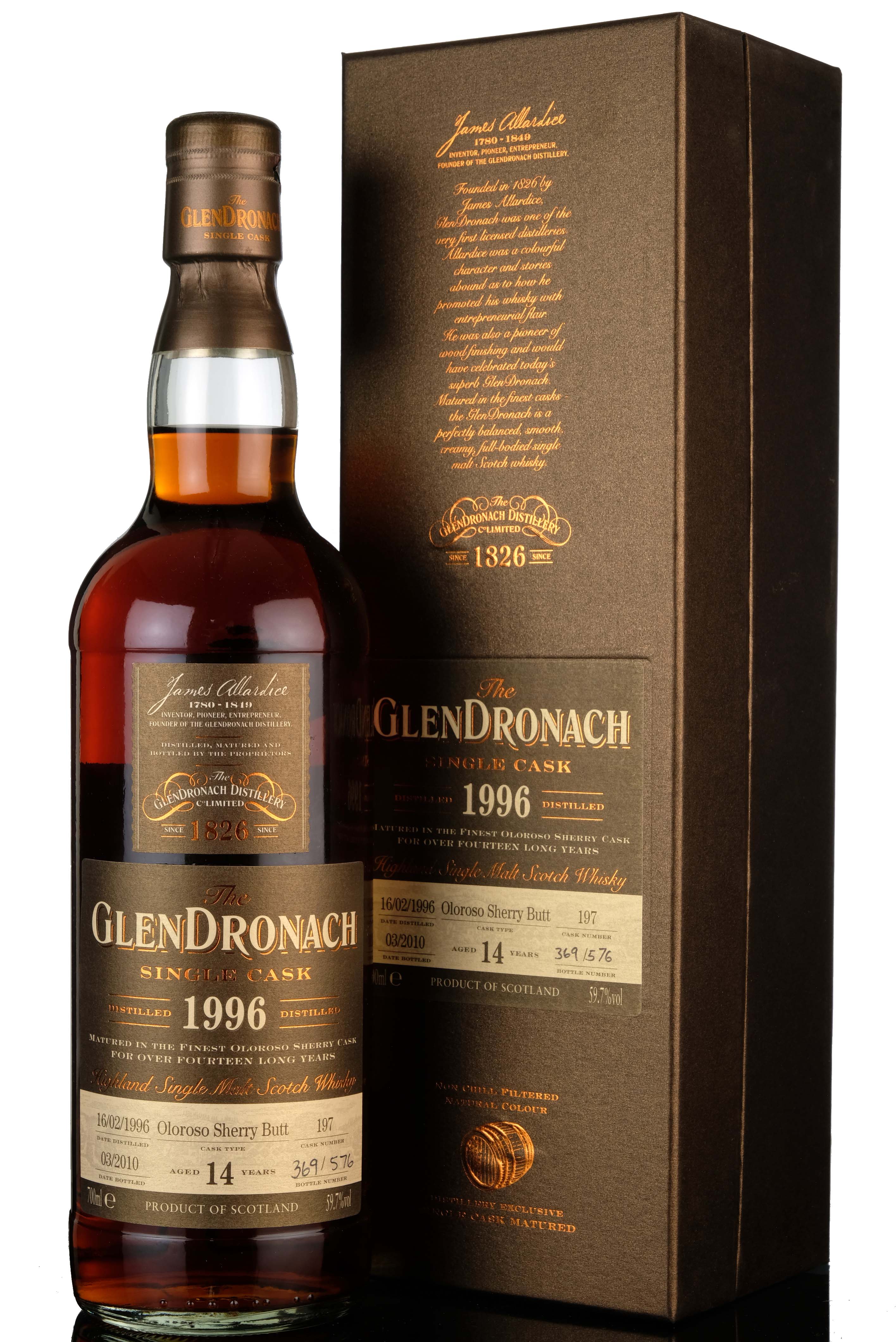 Glendronach 1996 - 2010 14 Single Cask 197