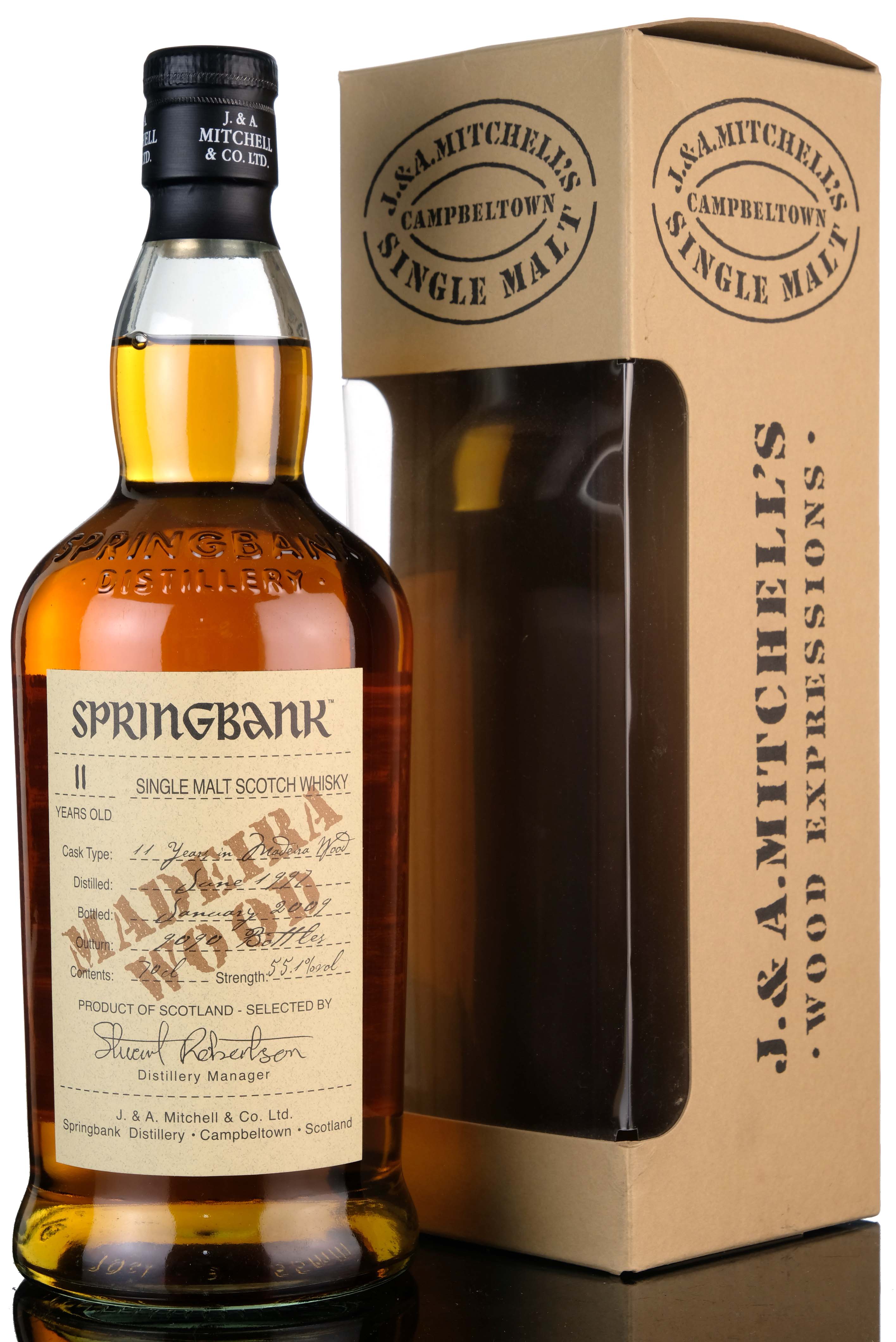 Springbank 1997-2009 - Madeira Wood