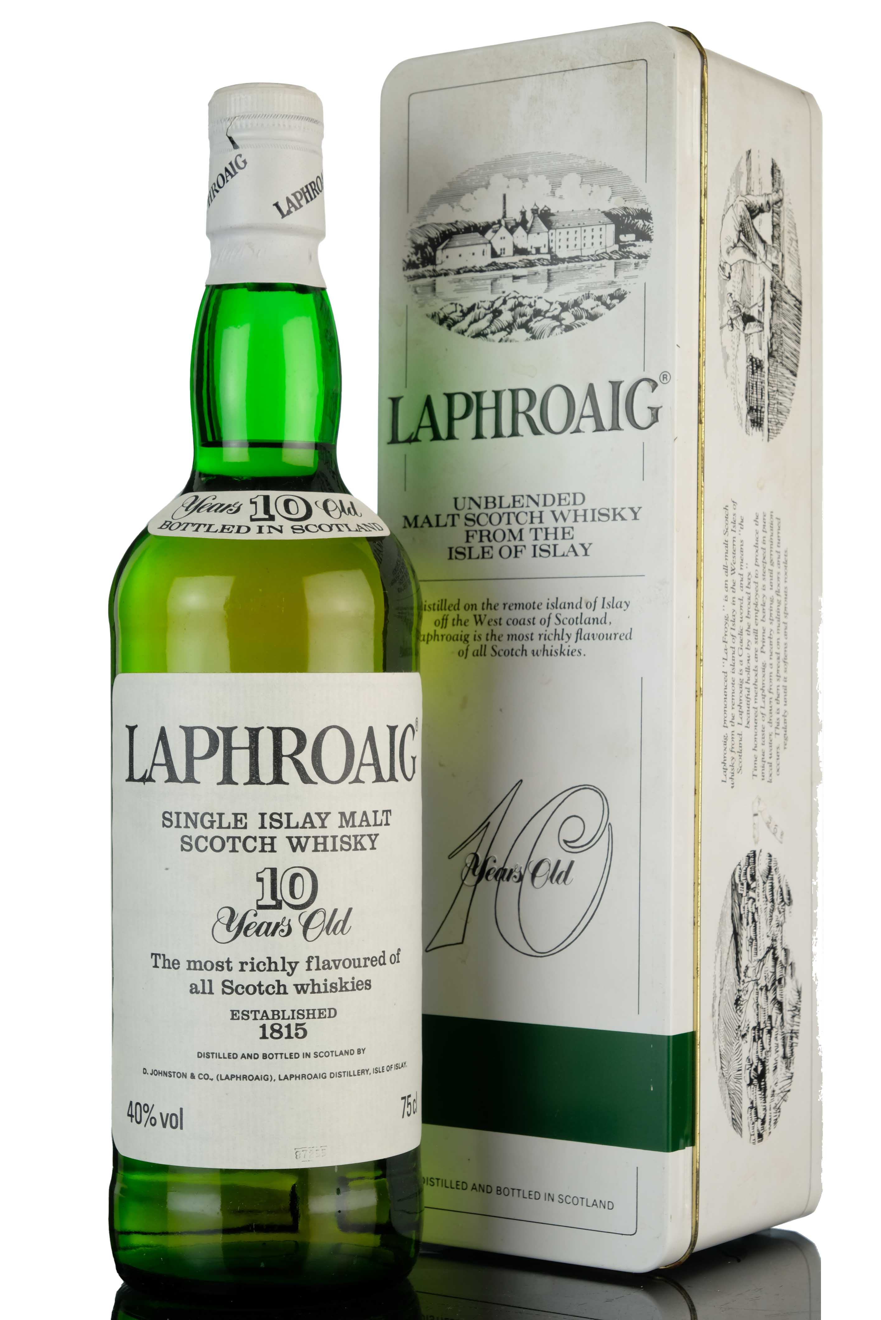 Laphroaig 10 Year Old - Circa 1990