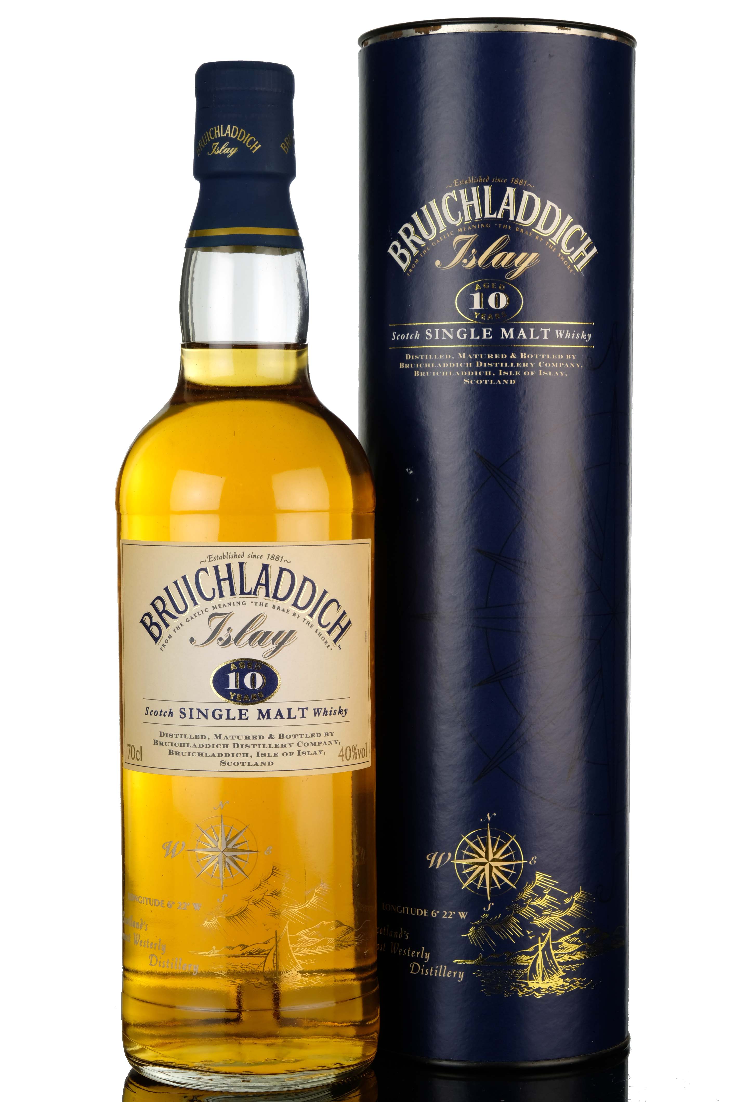 Bruichladdich 10 Year Old - 1990s