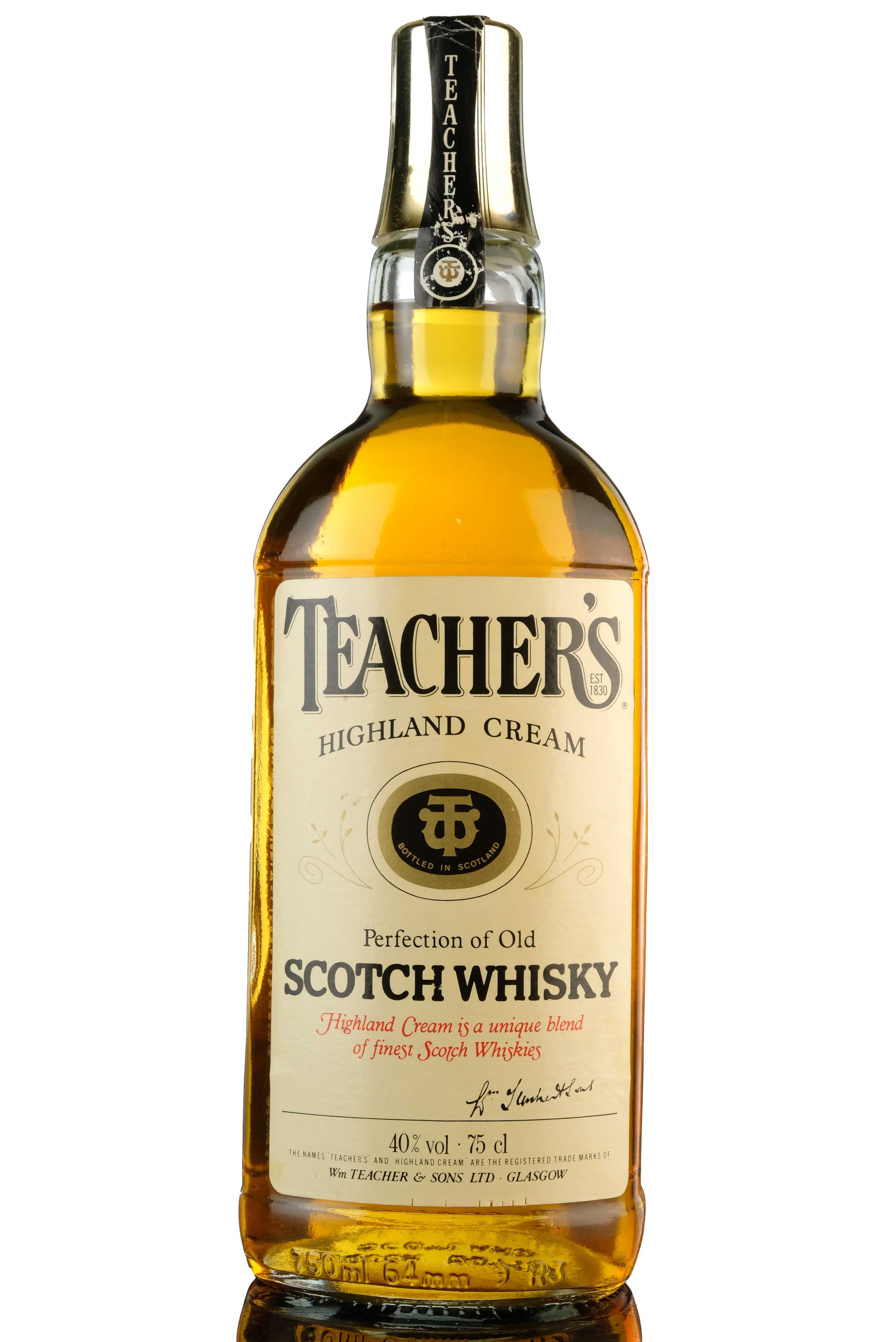 Teachers Highland Cream - 1980s