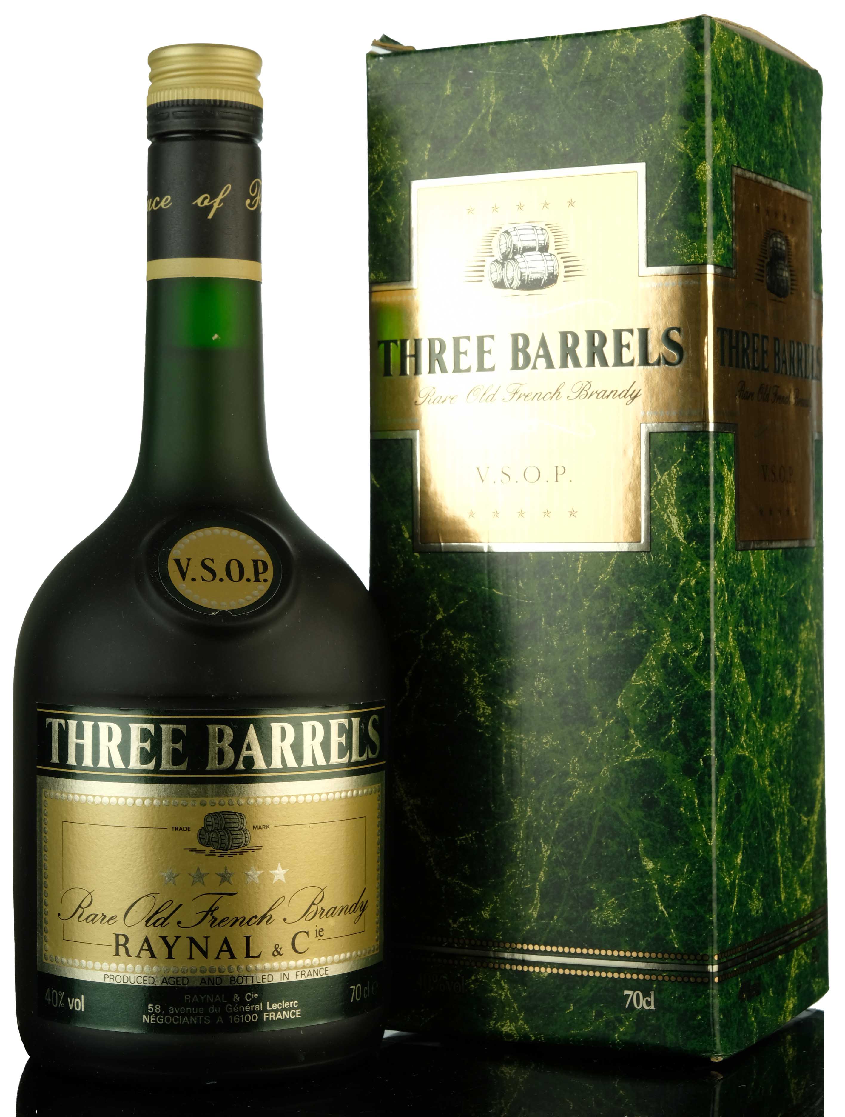 Three Barrels VSOP Brandy