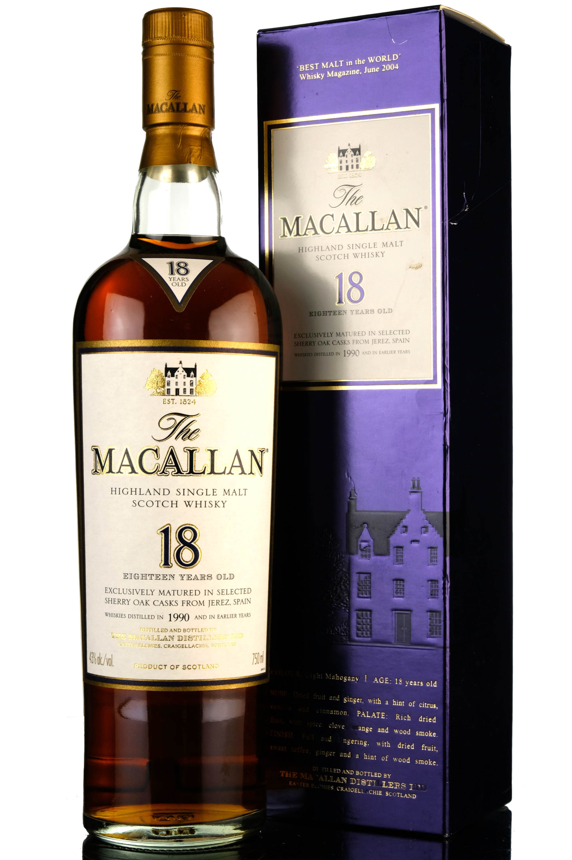 Macallan 1990 - 18 Year Old