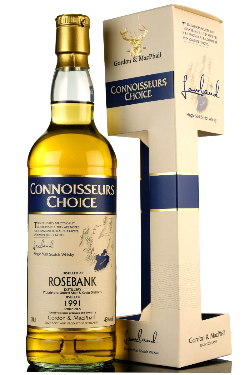 Rosebank 1991-2009 - Gordon & MacPhail - Connoisseurs Choice