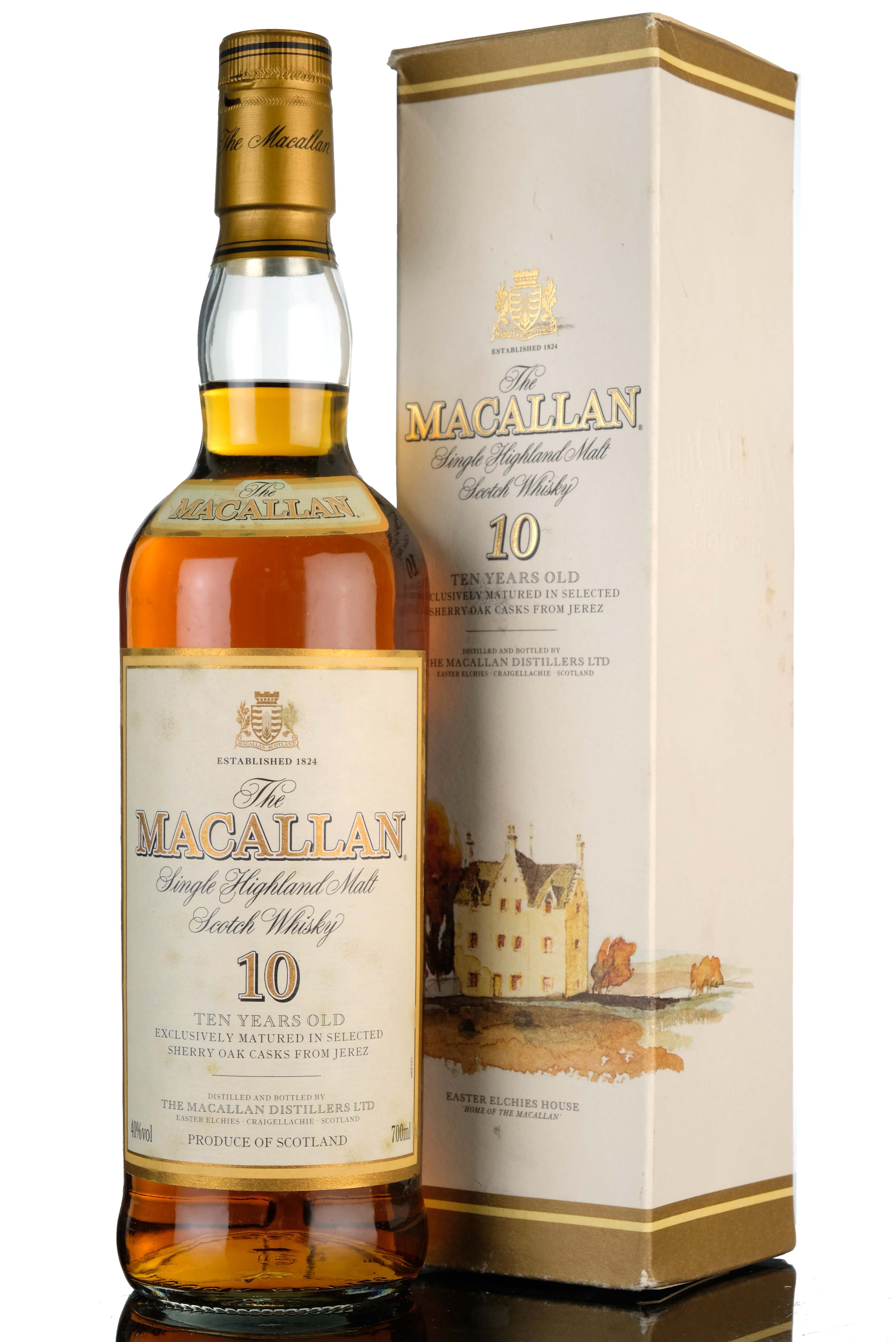 Macallan 10 Year Old - Sherry Casks - Early 2000s