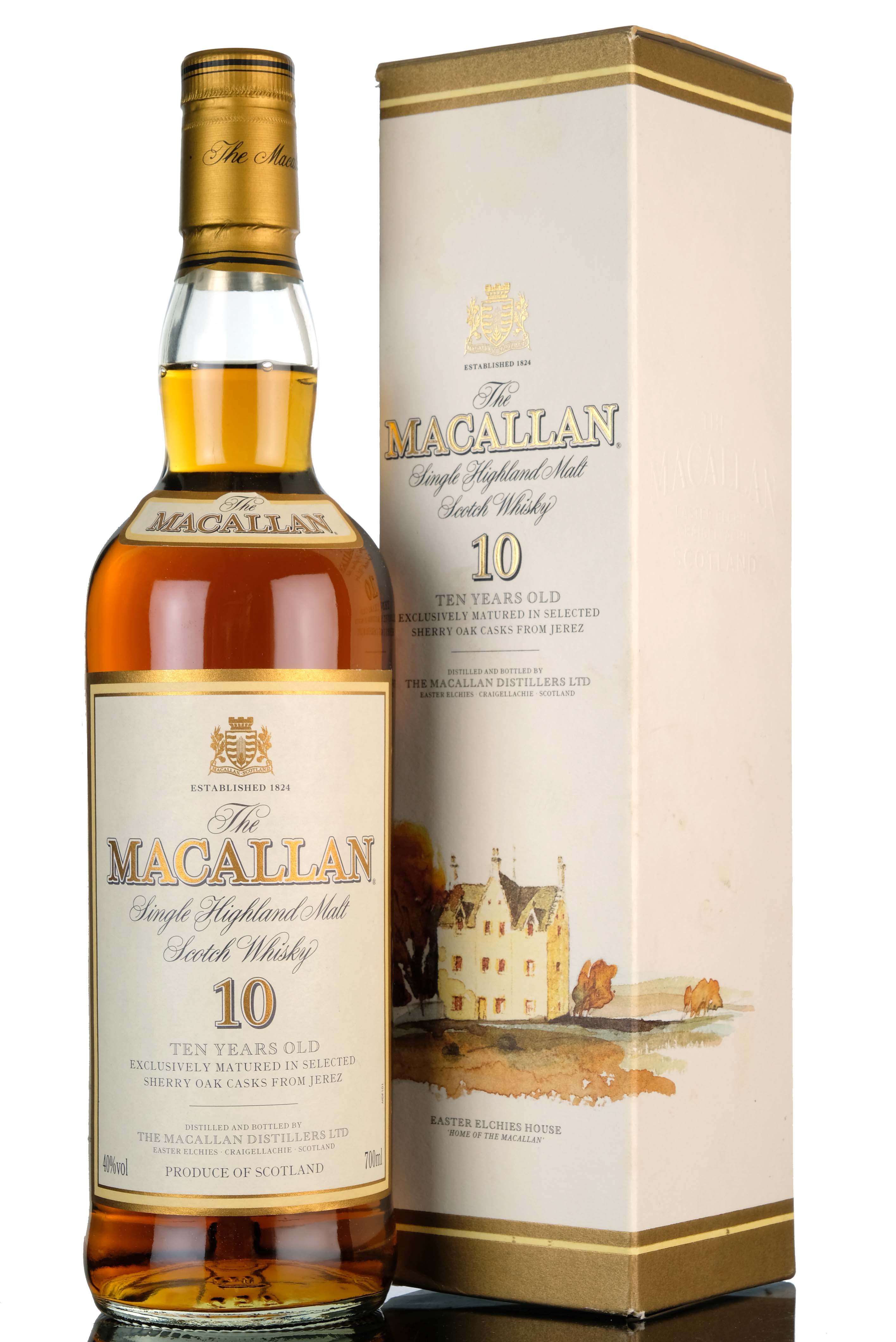 Macallan 10 Year Old - Sherry Casks - Early 2000s