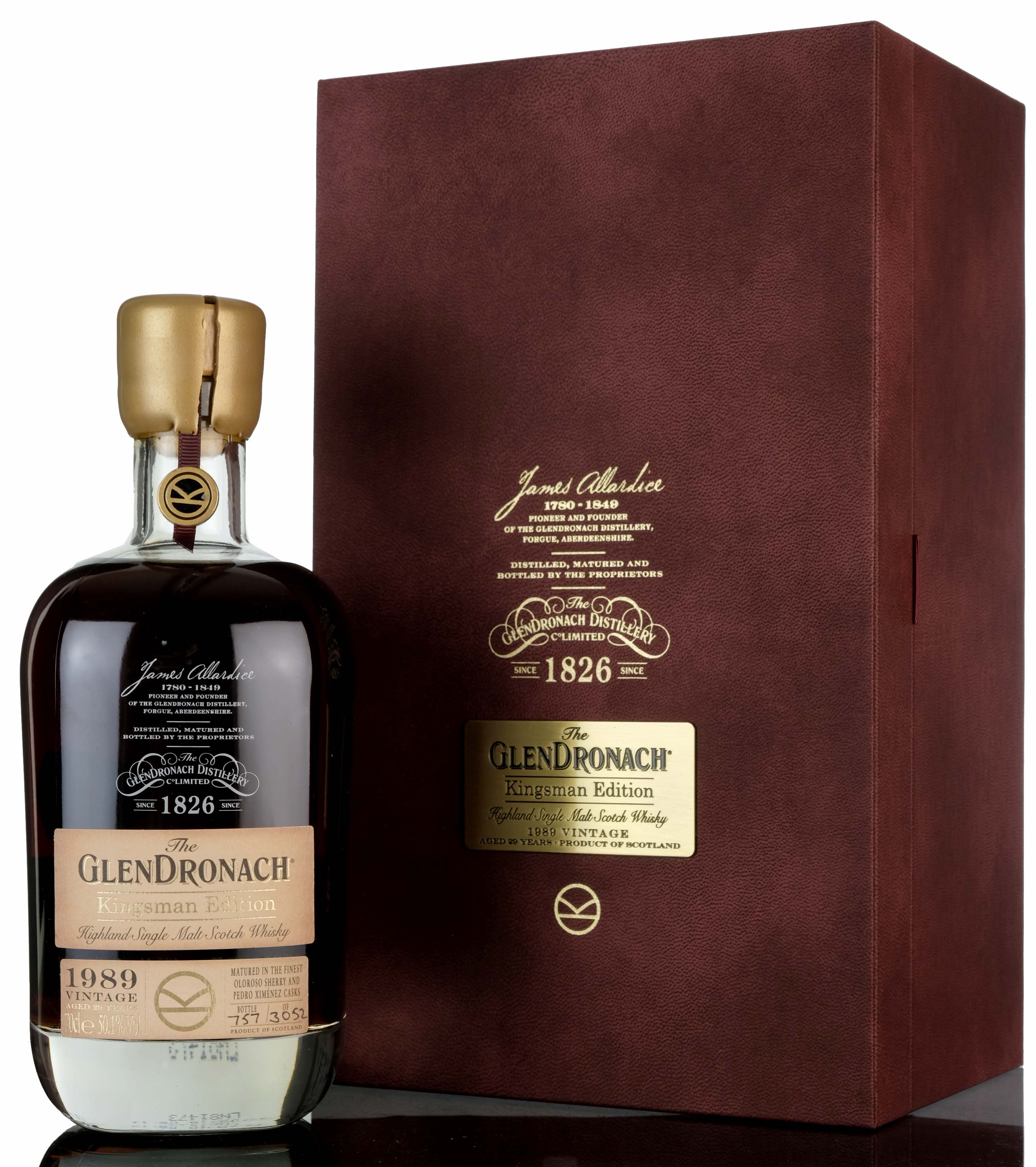 Glendronach 1989 - 29 Year Old - Kingsman Edition