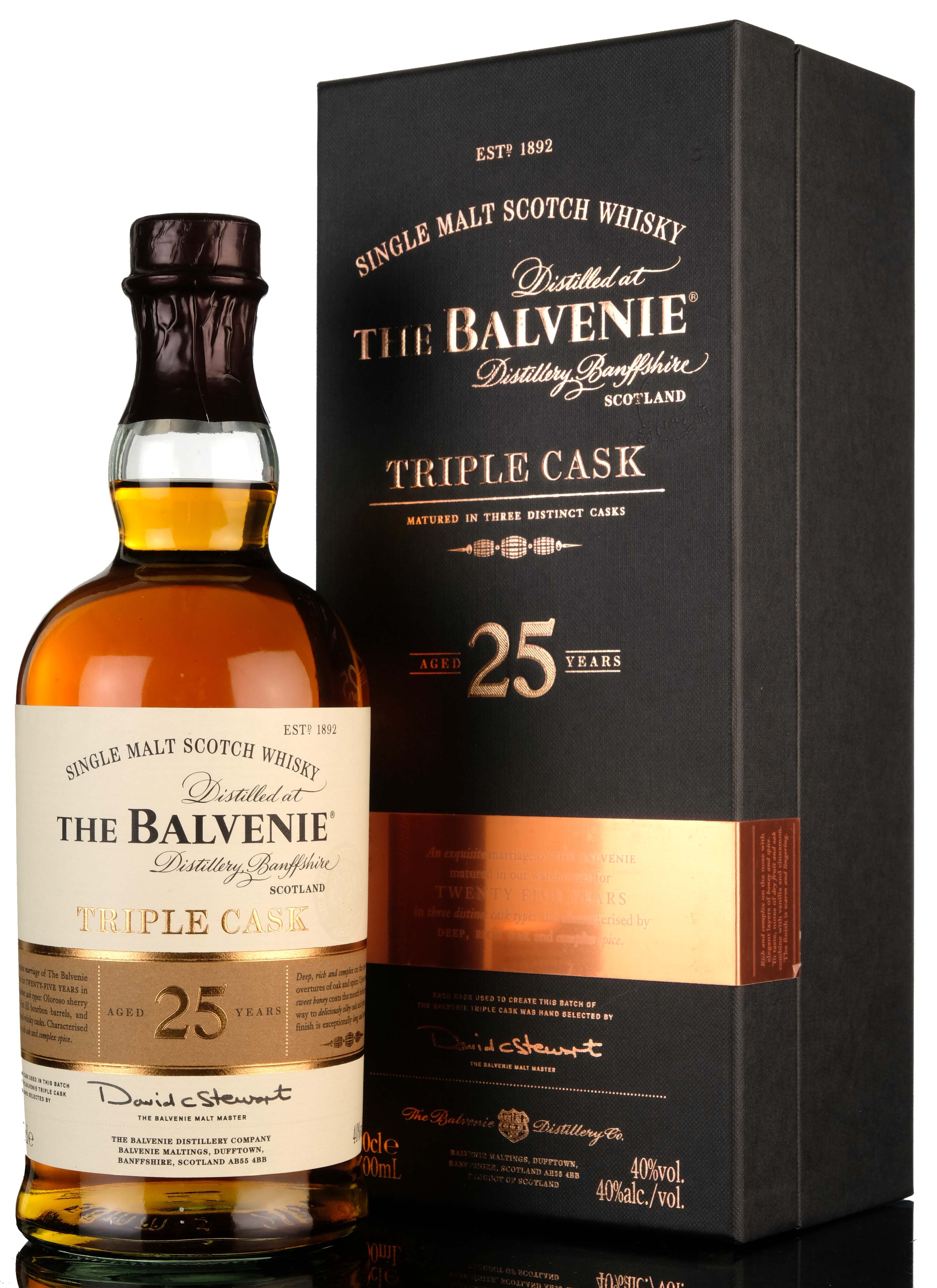 Balvenie 25 Year Old - Triple Cask