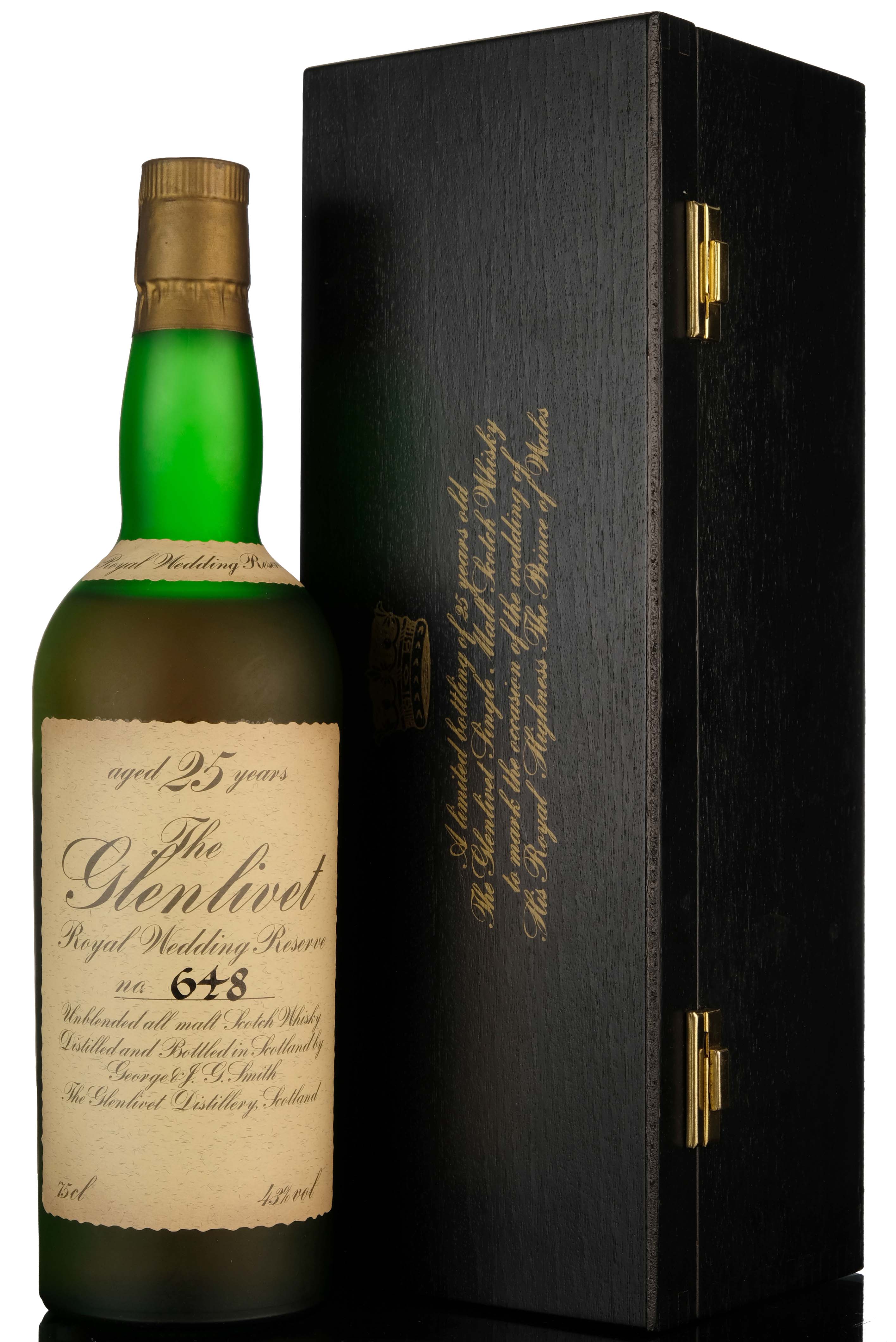 Glenlivet 25 Year Old - Royal Wedding